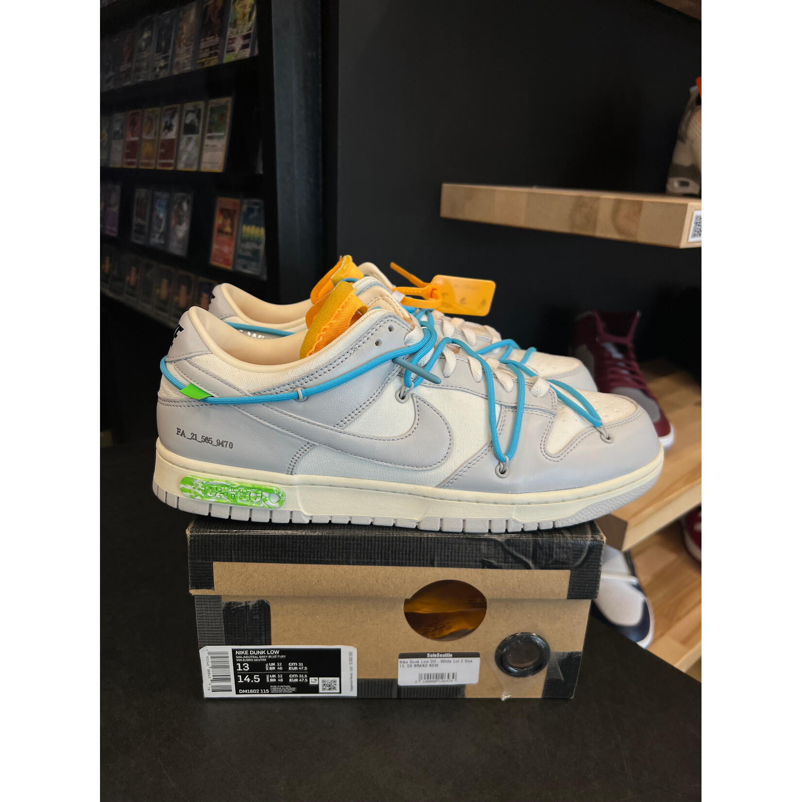 Nike Nike Dunk Low Off-White Lot 2 Size 13, PREOWNED