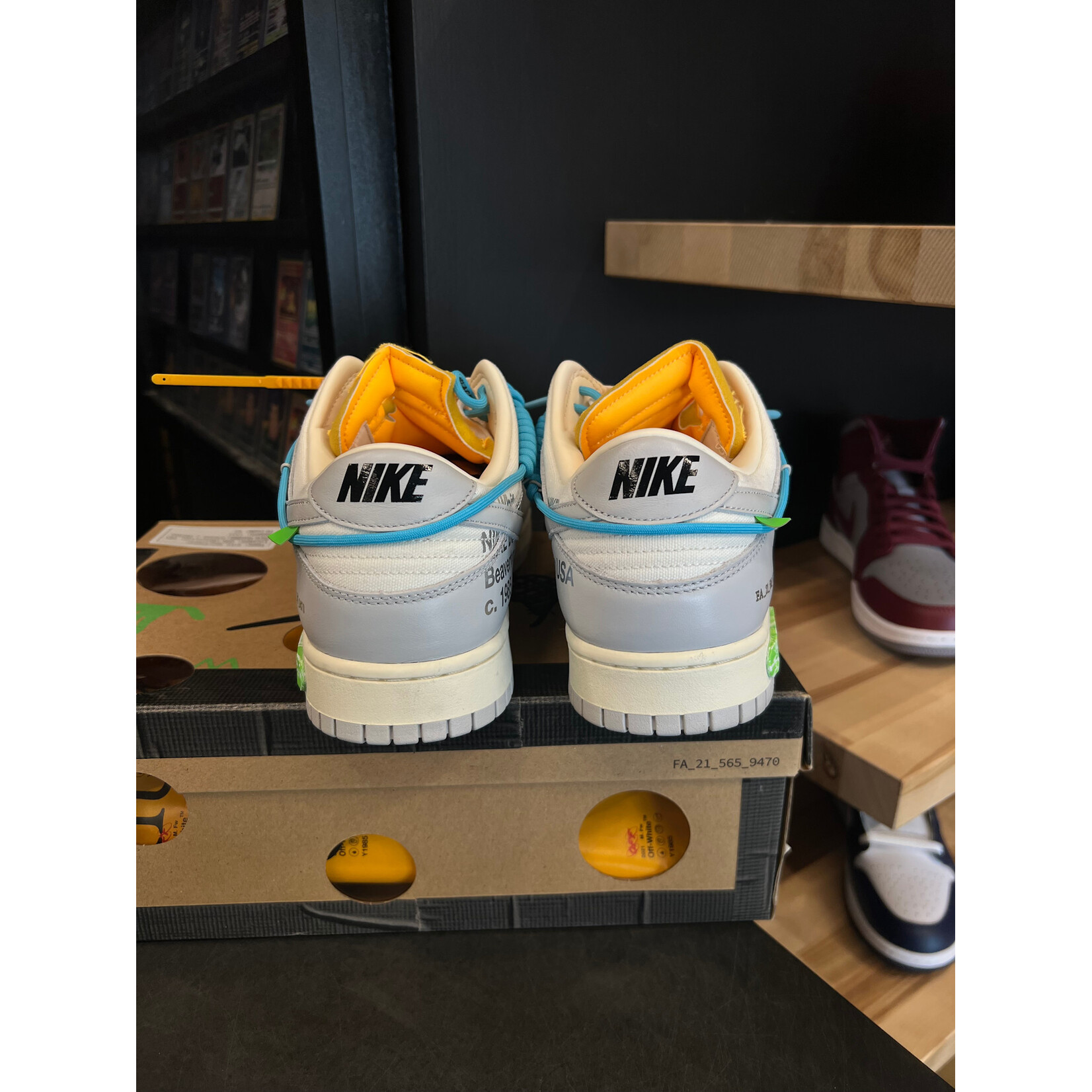 Nike Nike Dunk Low Off-White Lot 2 Size 13, PREOWNED