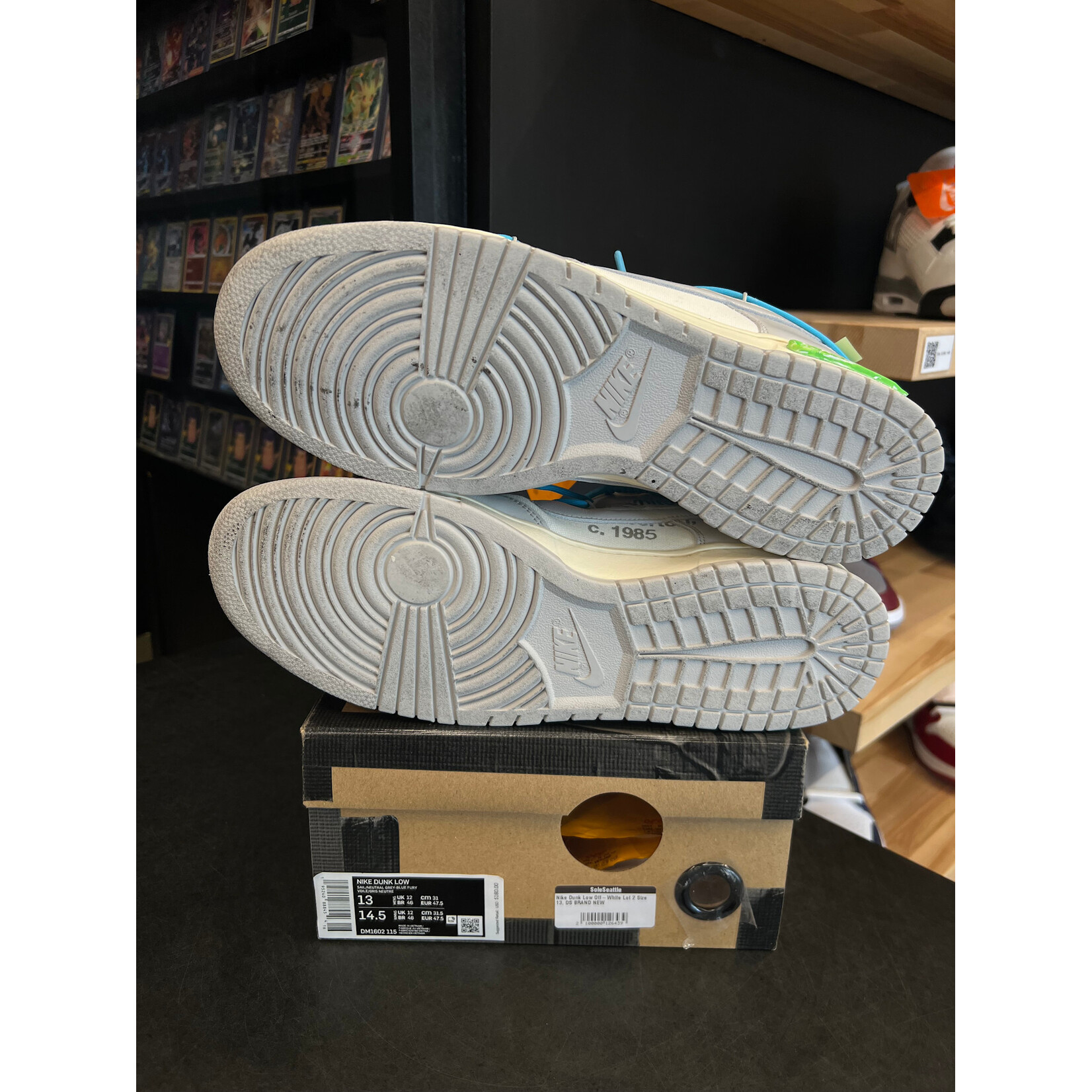 Nike Nike Dunk Low Off-White Lot 2 Size 13, PREOWNED