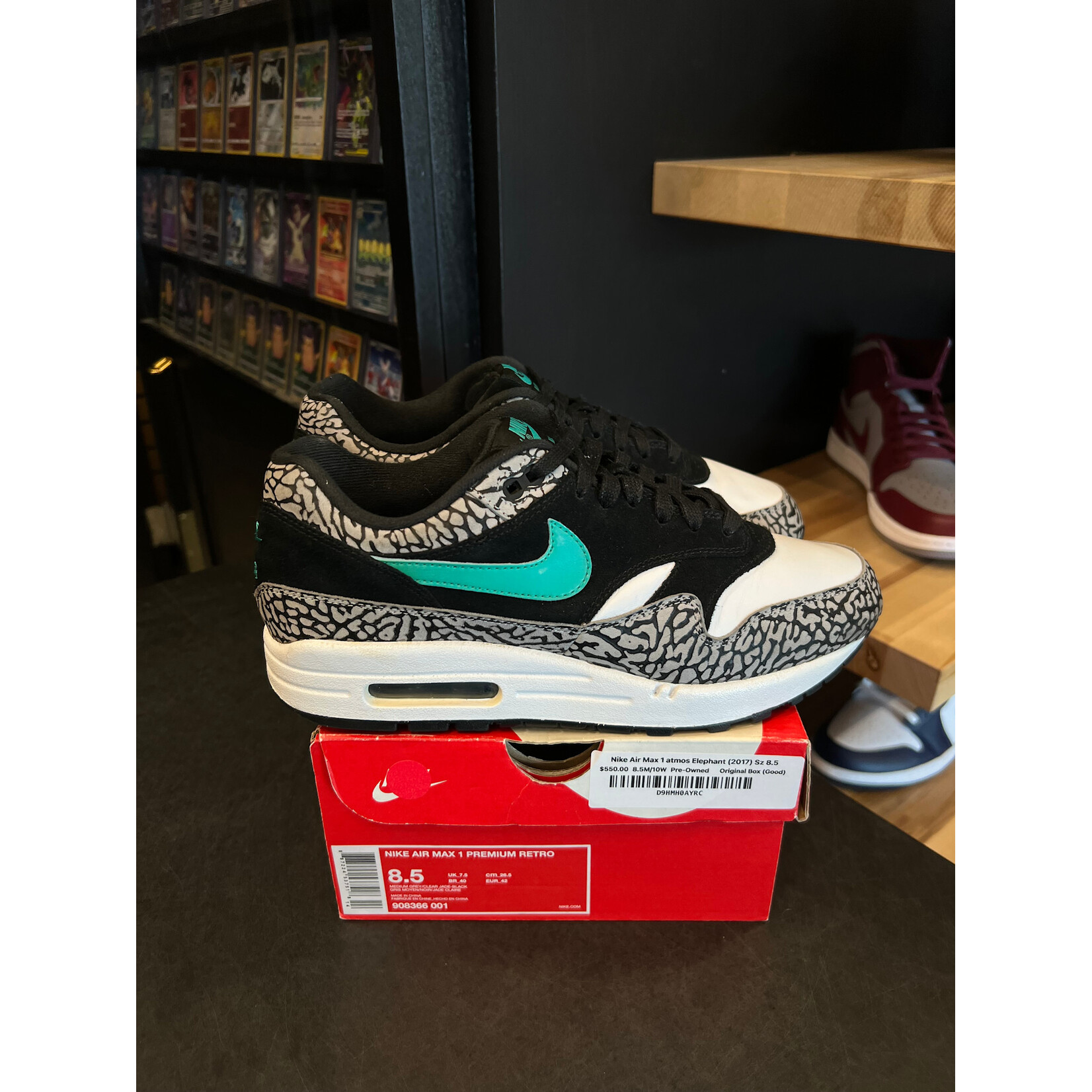 Nike Nike Air Max 1 atmos Elephant (2017) Size 8.5, PREOWNED