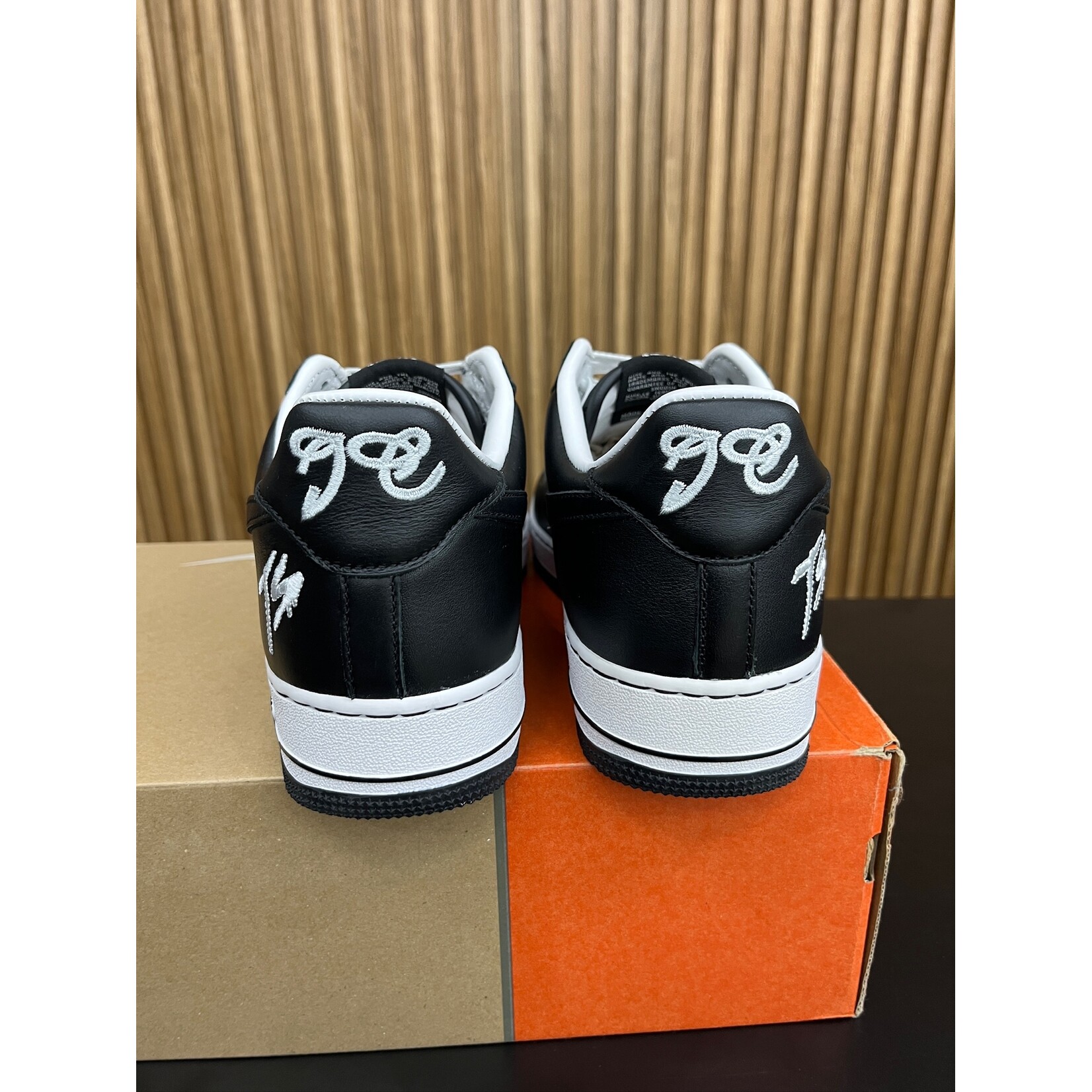 Nike Nike Air Force 1 Low QS Terror Squad Blackout Size 10, PREOWNED