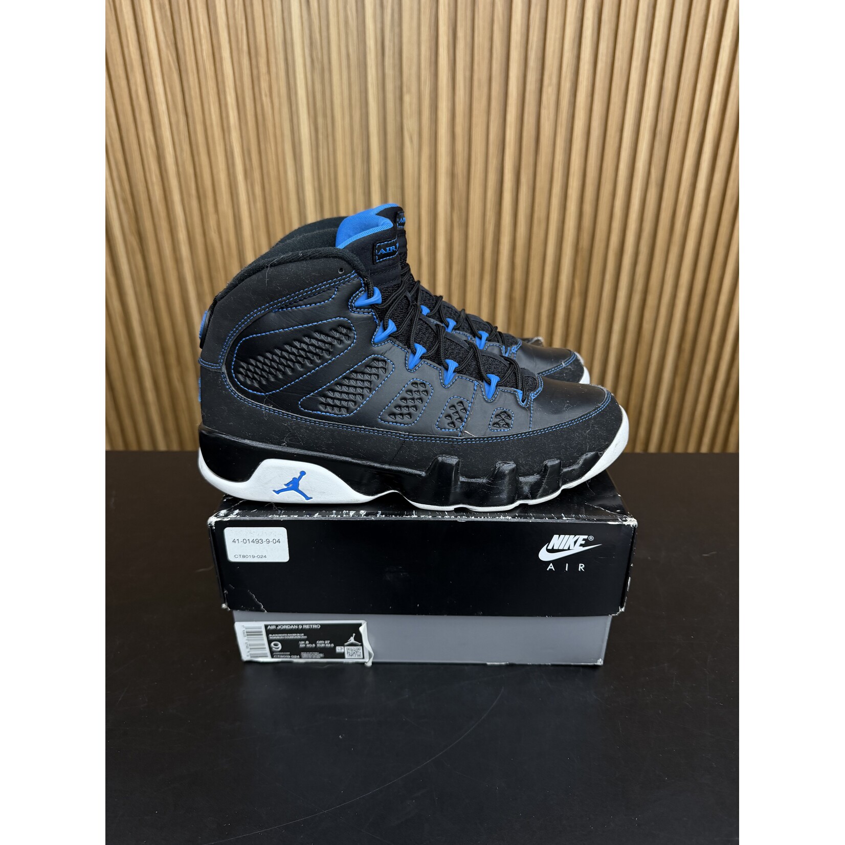Jordan Jordan 9 Retro Racer Blue Size 9, PREOWNED