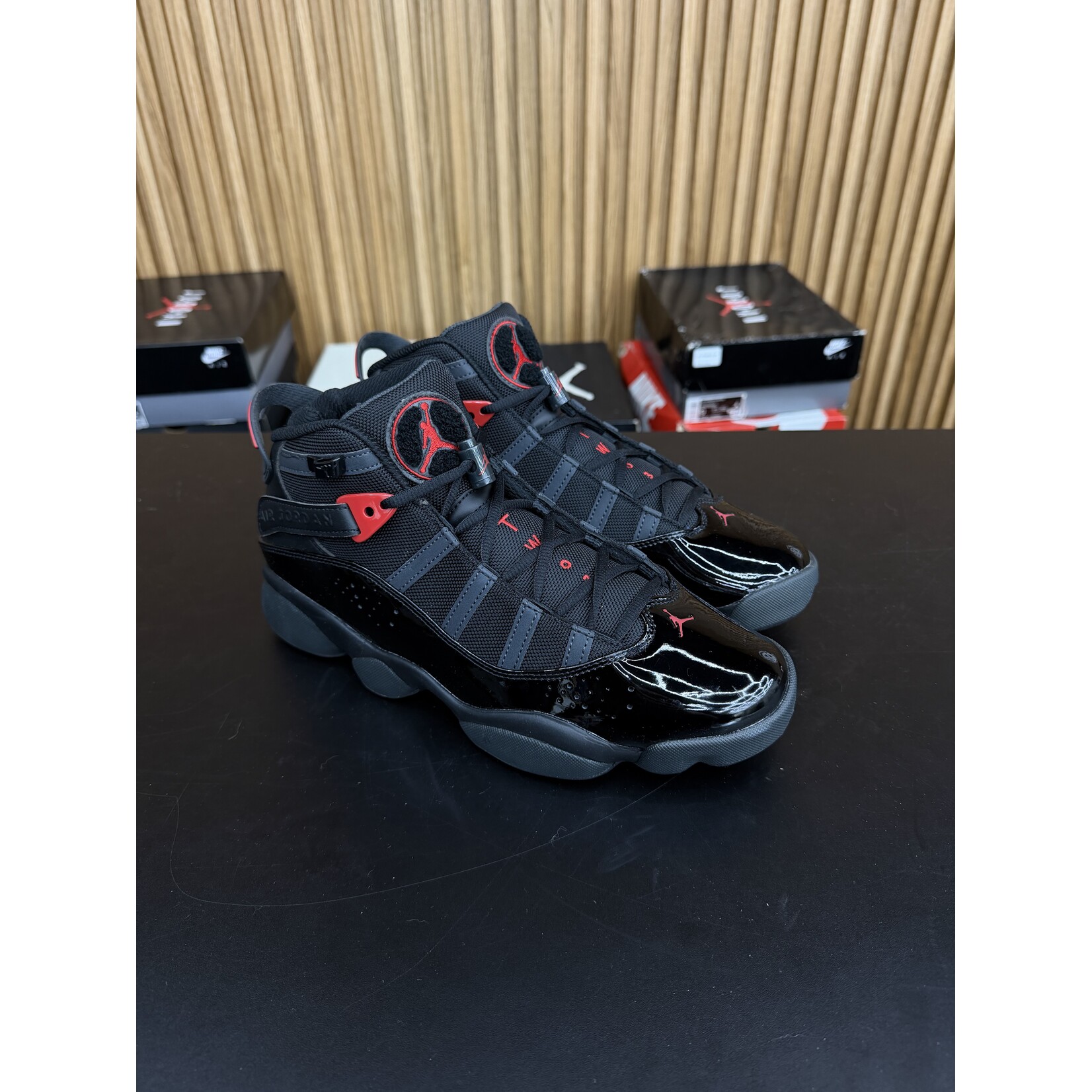Jordan Jordan 6 Rings Anthracite Size 9.5, PREOWNED