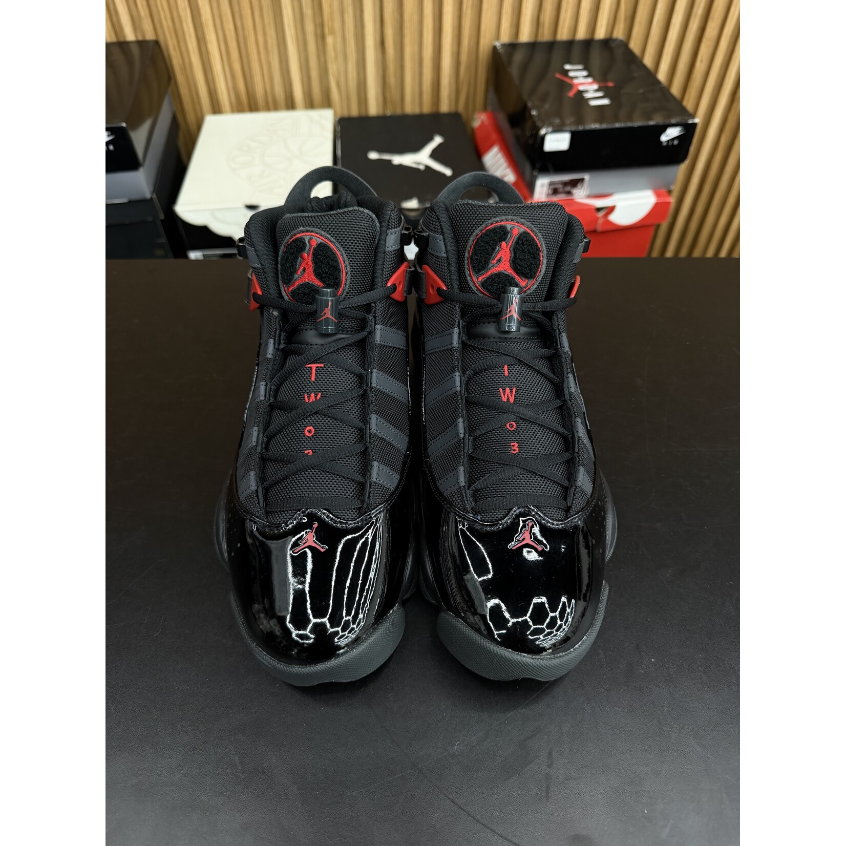 Jordan Jordan 6 Rings Anthracite Size 9.5, PREOWNED
