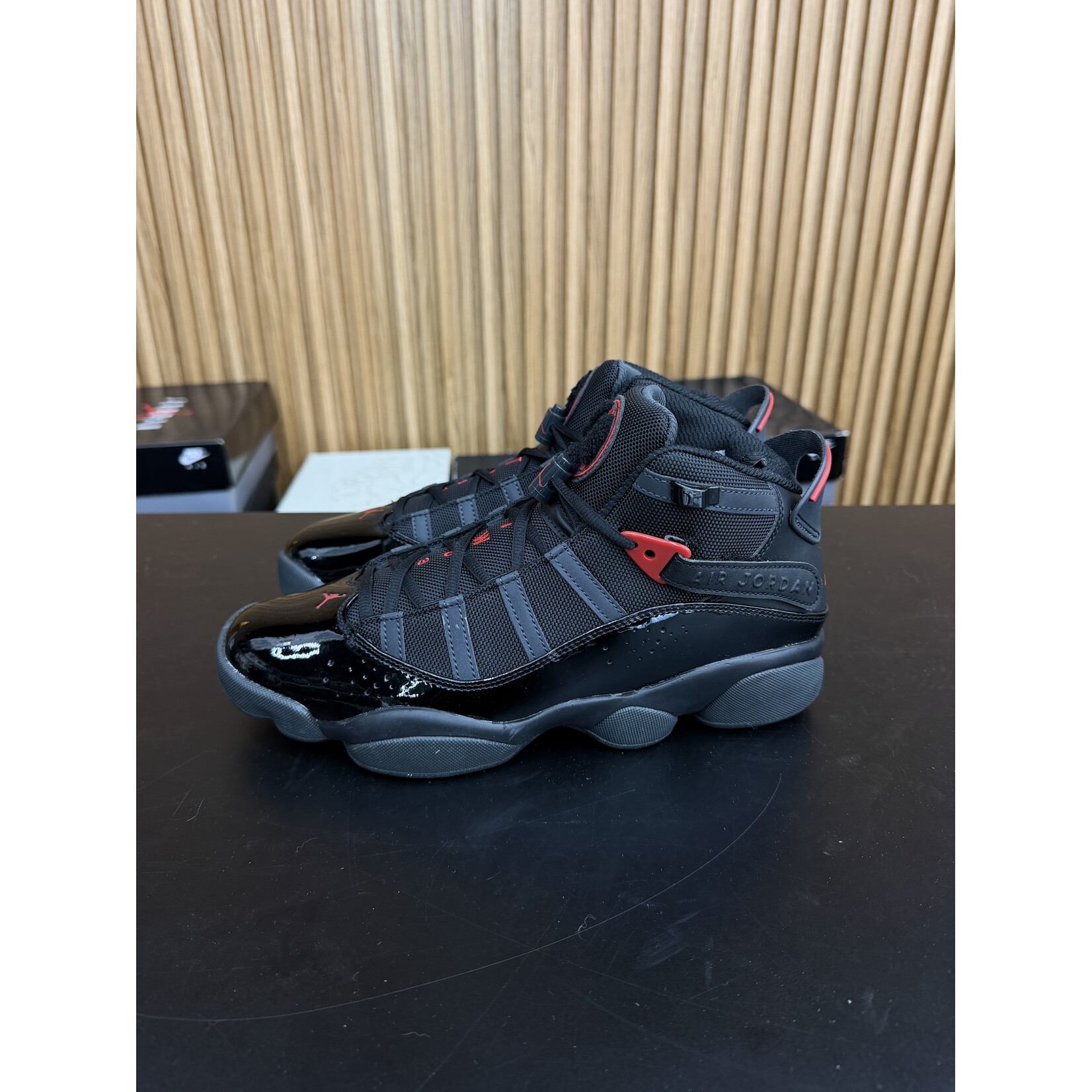 Jordan Jordan 6 Rings Anthracite Size 9.5, PREOWNED