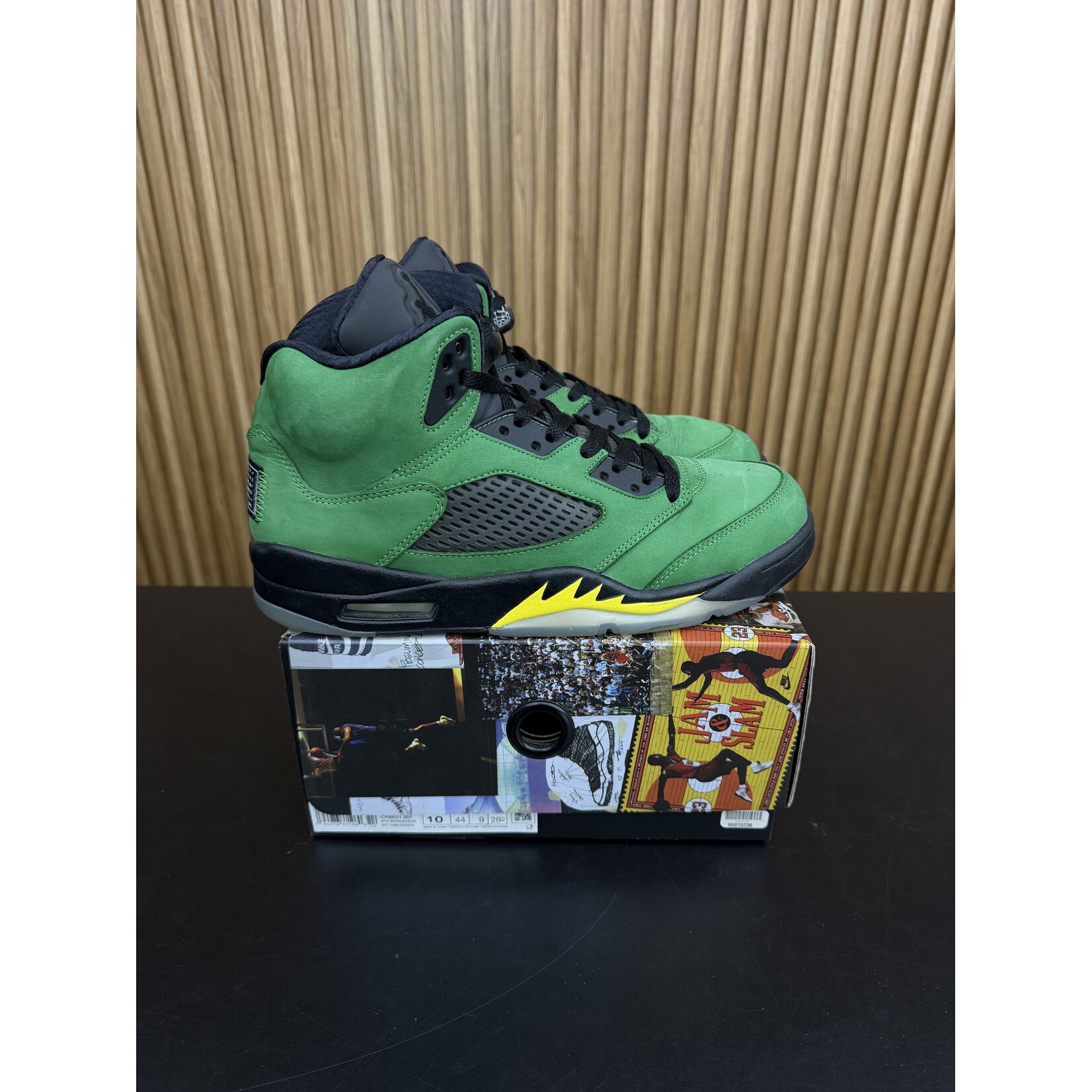 Jordan Jordan 5 Retro SE Oregon Size 10, PREOWNED