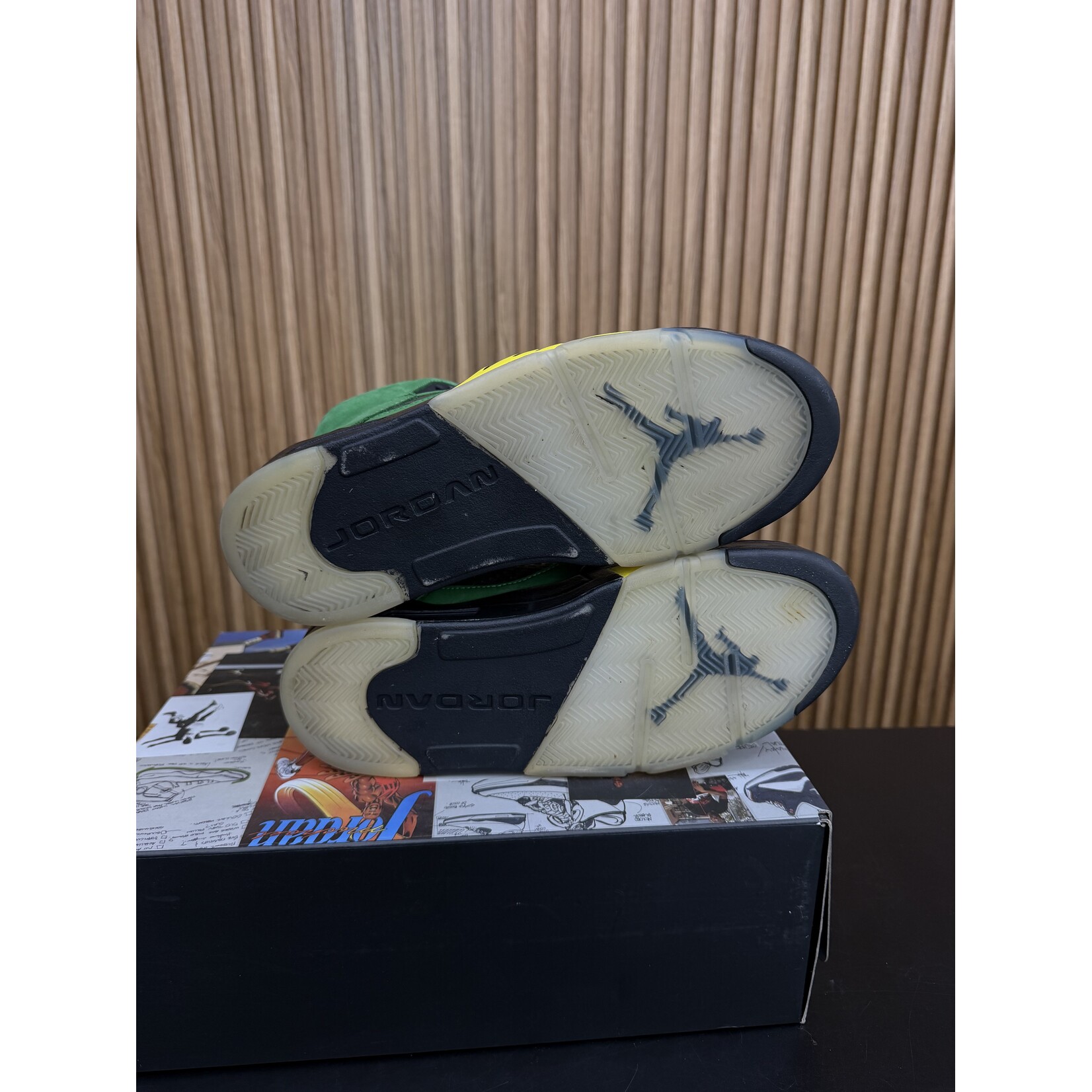 Jordan Jordan 5 Retro SE Oregon Size 10, PREOWNED