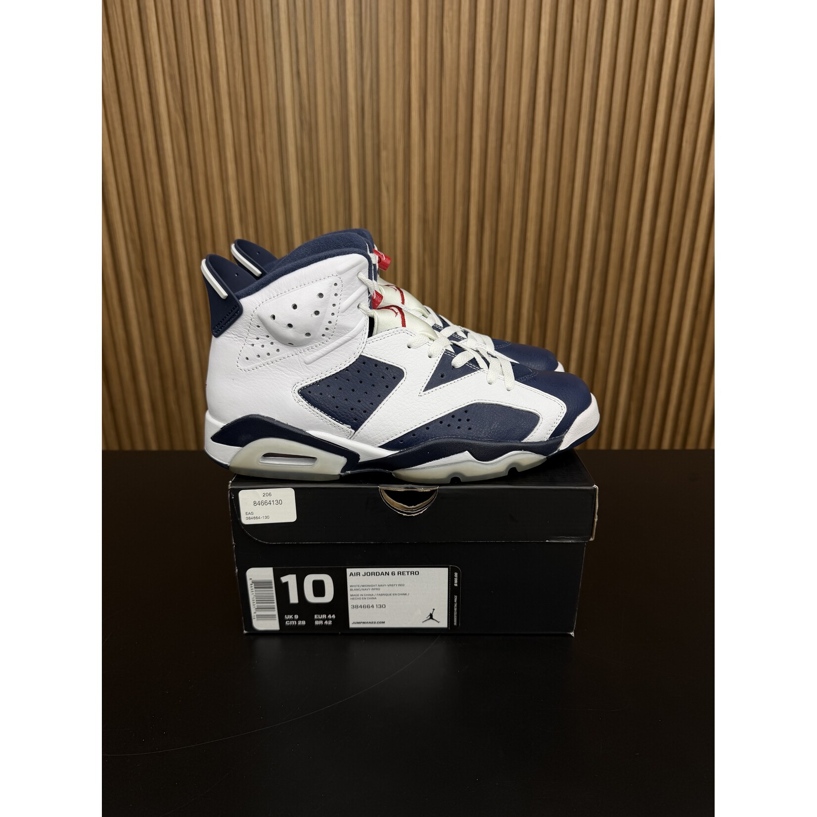 Jordan Jordan 6 Retro Olympic London (2012) Size 10, PREOWNED