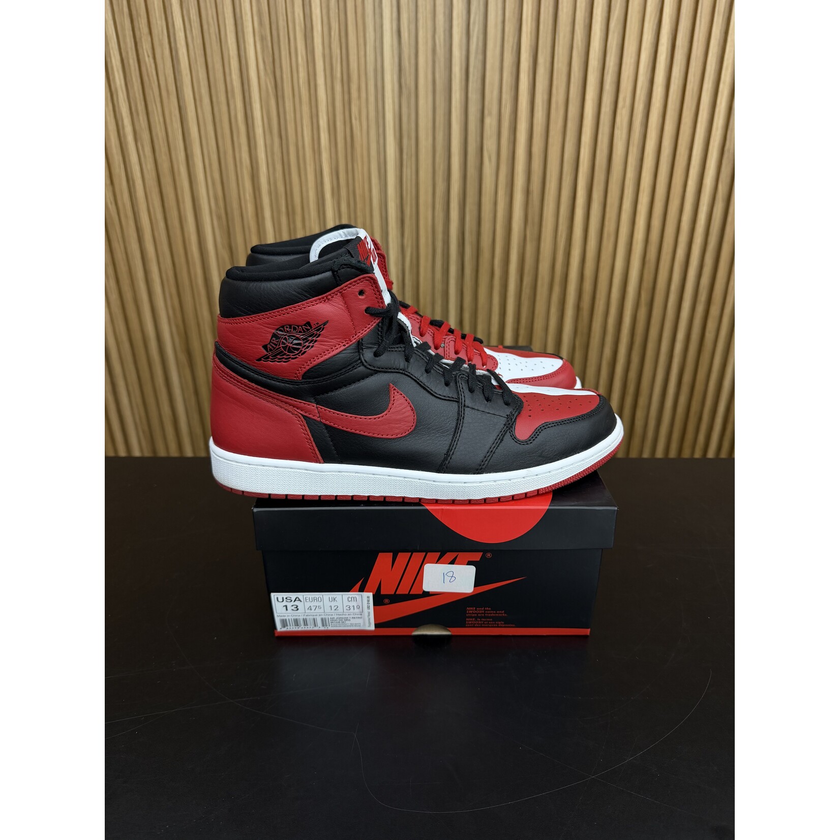 Jordan Jordan 1 Retro High Homage To Home (Non-numbered) Size 13, PREOWNED