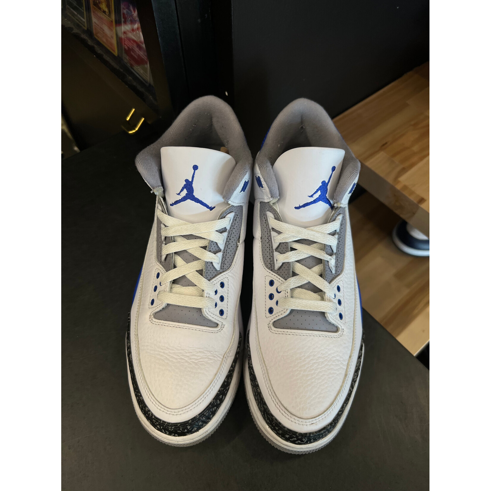 Jordan Jordan 3 Retro Racer Blue Size 10.5, PREOWNED