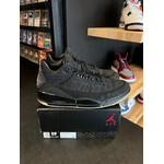 Jordan Jordan 3 Retro Flyknit Black Size 9.5, PREOWNED