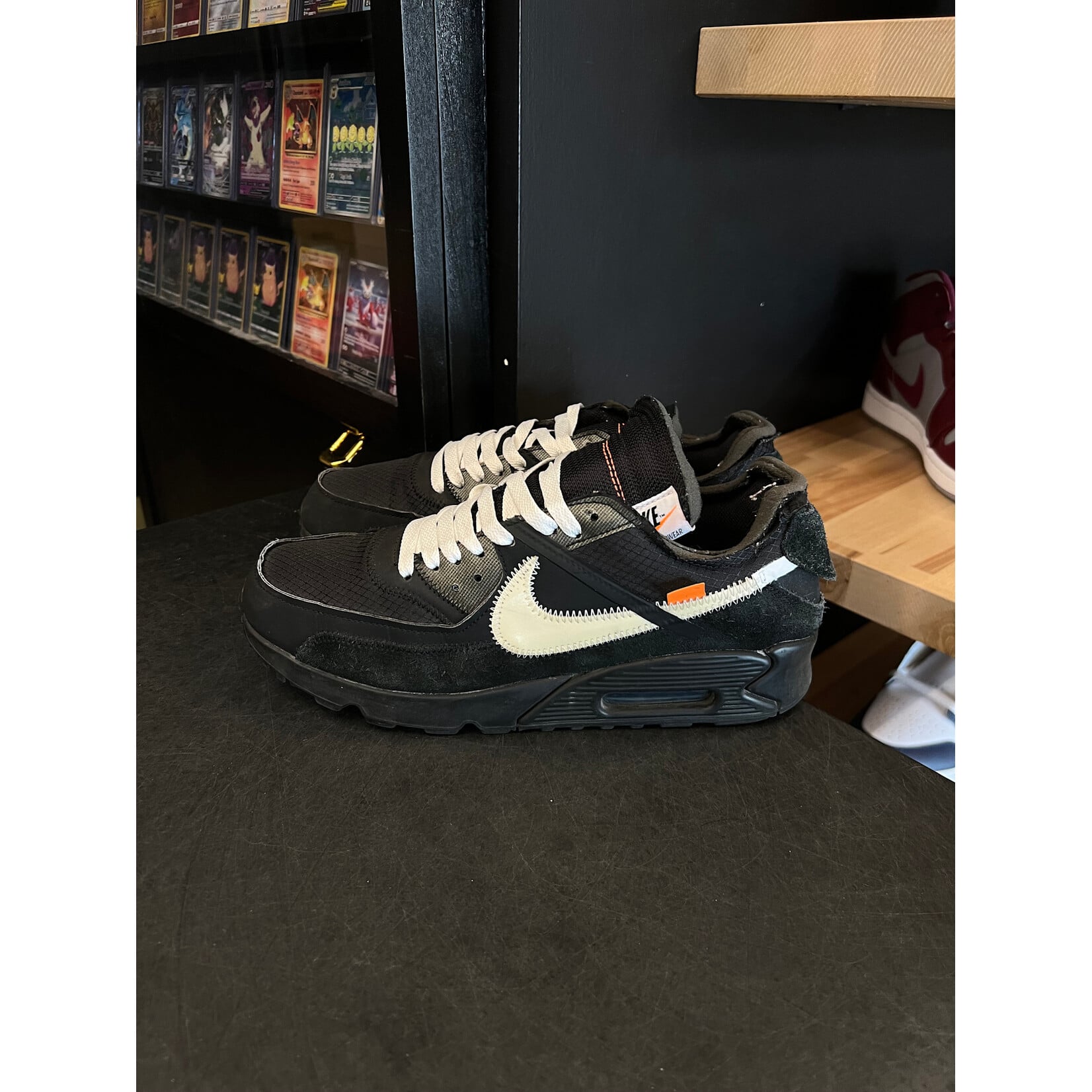 Nike Nike Air Max 90 Off-White Black Size 9.5, PREOWNED NO INSOLE NO TAG