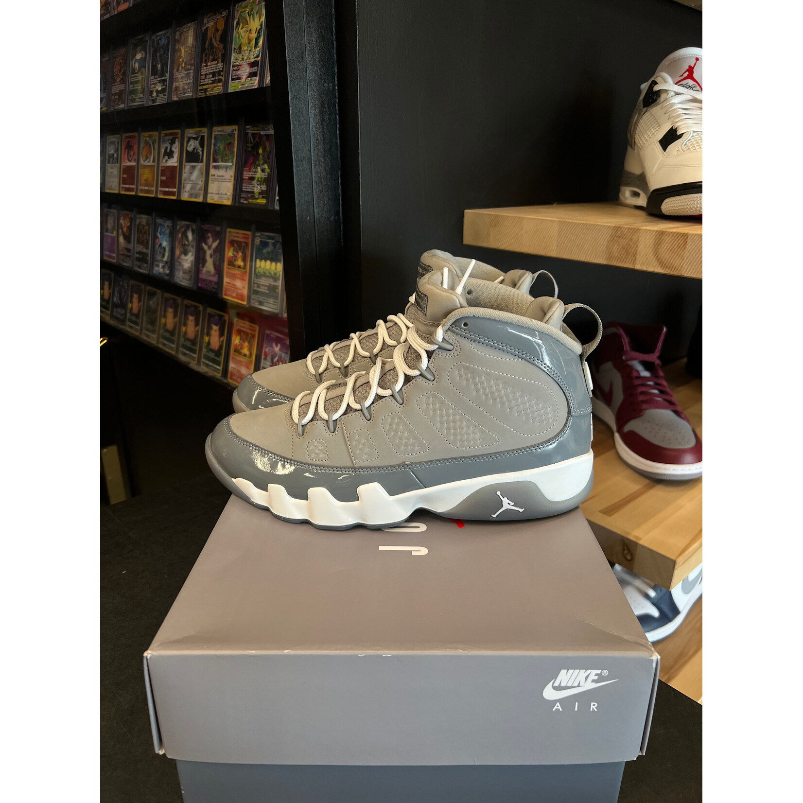 Jordan Jordan 9 Retro Cool Grey (2025) Size 9.5, PREOWNED