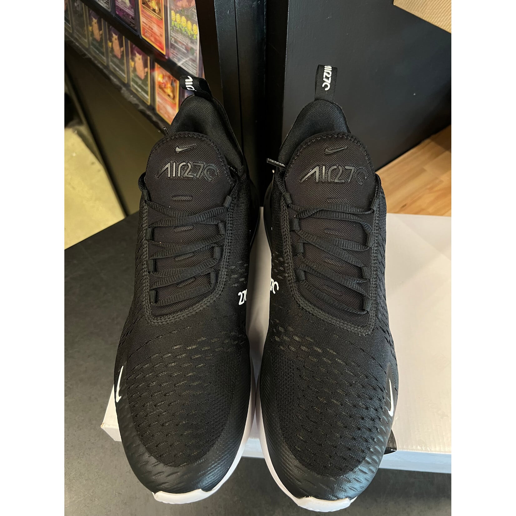 Nike Nike Air Max 270 Black White Size 12.5, PREOWNED
