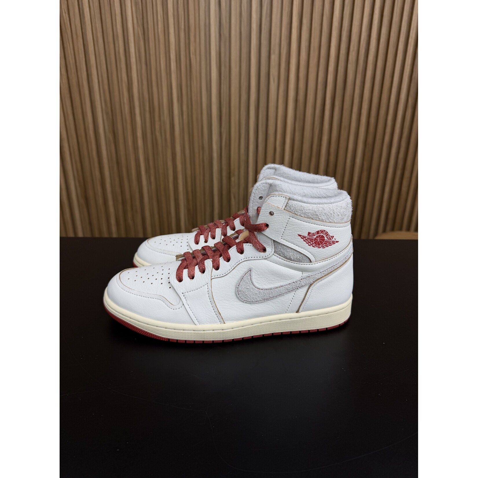 Jordan Jordan 1 Retro High Rare Air Sail Cinnabar (Women's) Size 11W, PREOWNED NO BOX