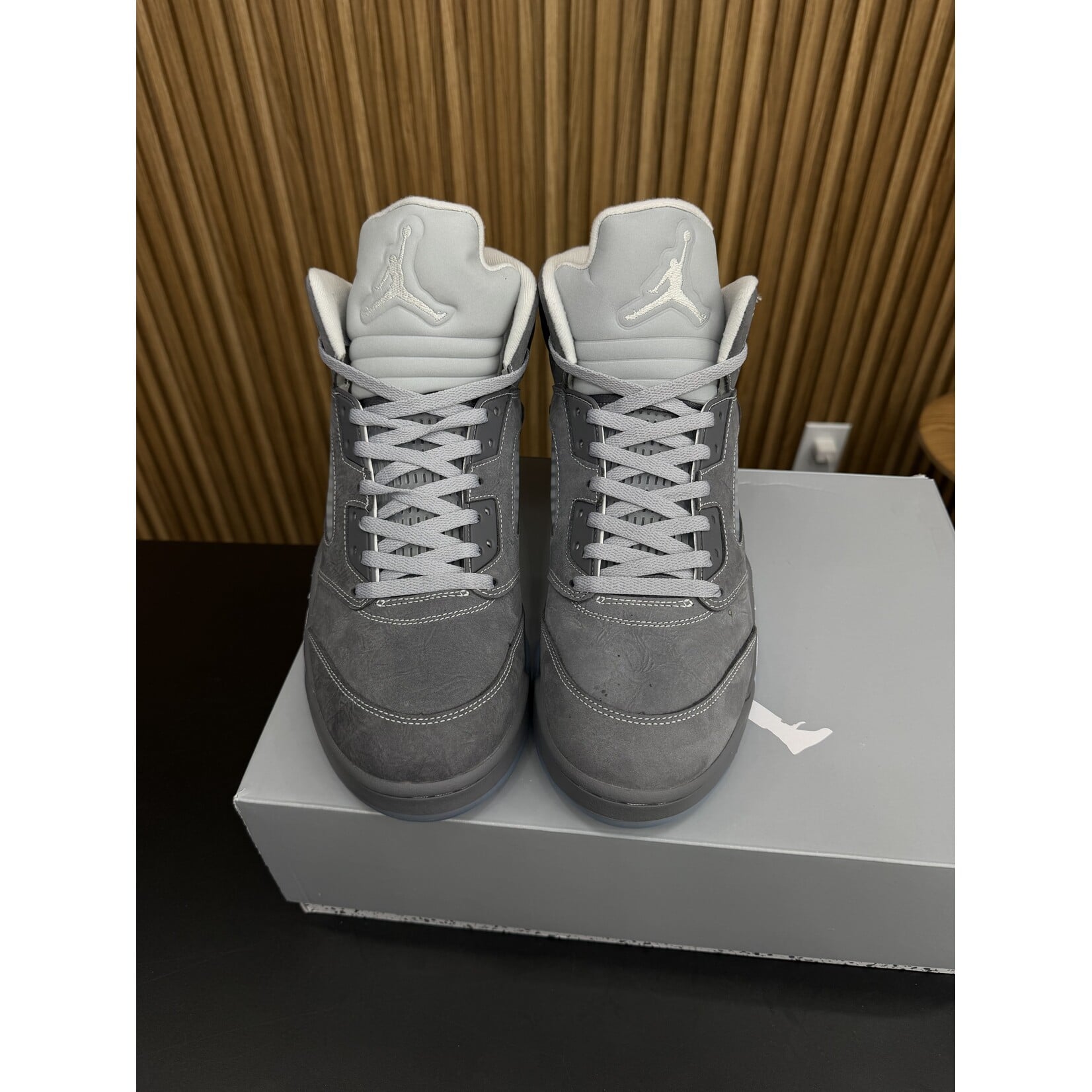 Jordan Jordan 5 Wolf Grey (2026) Size 13, PREOWNED