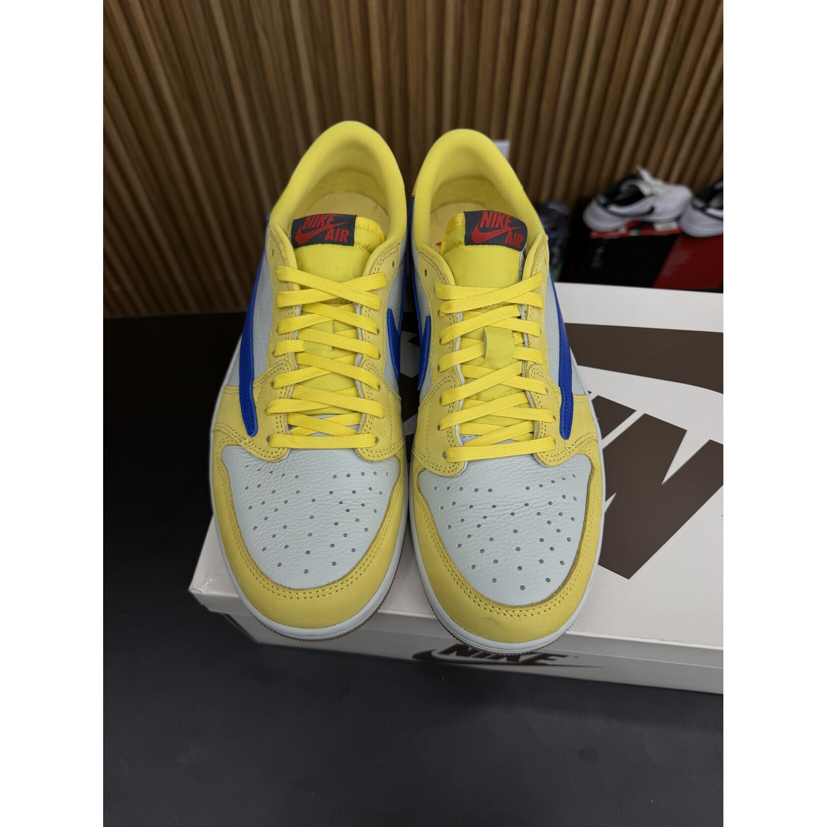 Jordan Jordan 1 Retro Low OG SP Travis Scott Canary (Women's) Size 11.5W, PREOWNED