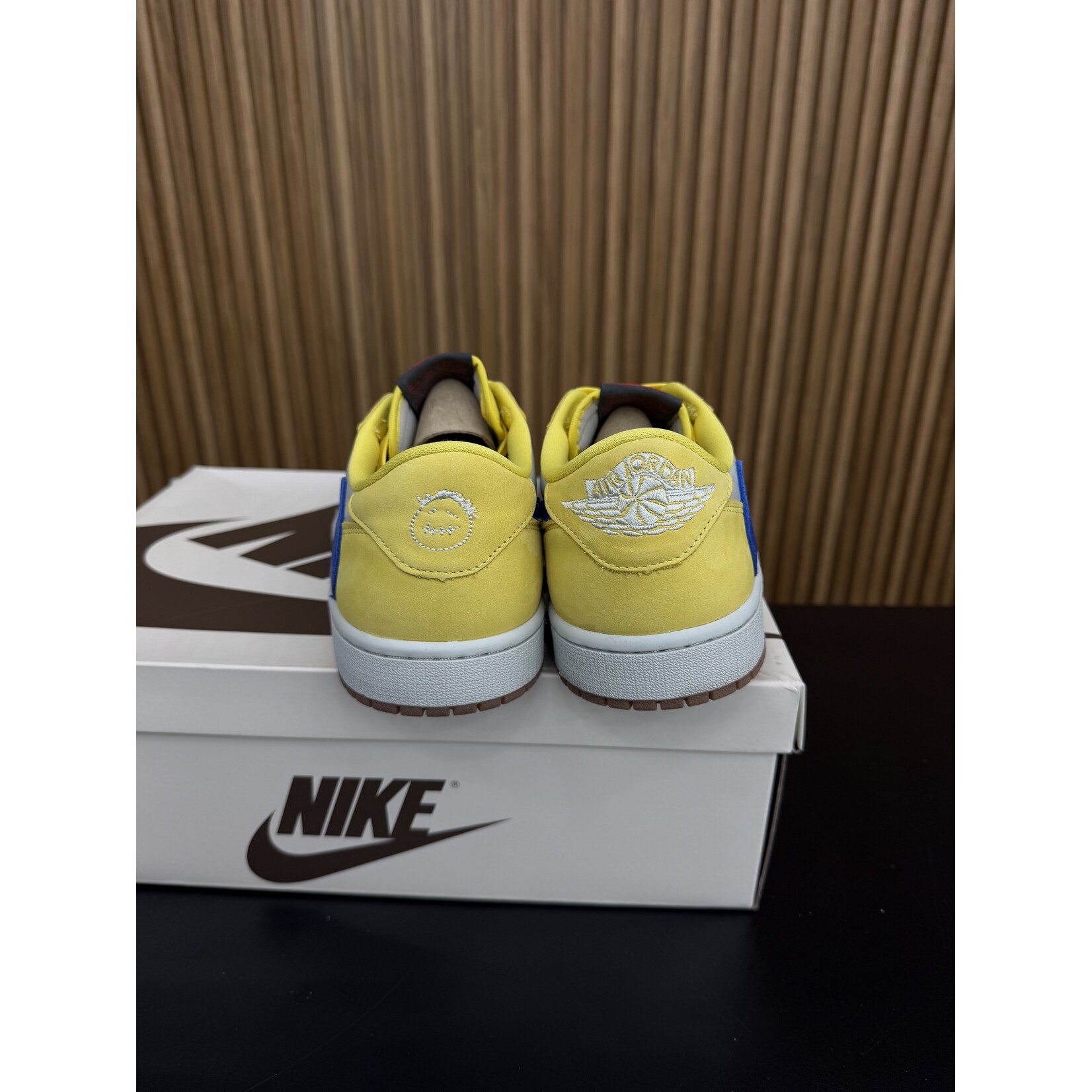 Jordan Jordan 1 Retro Low OG SP Travis Scott Canary (Women's) Size 11.5W, PREOWNED