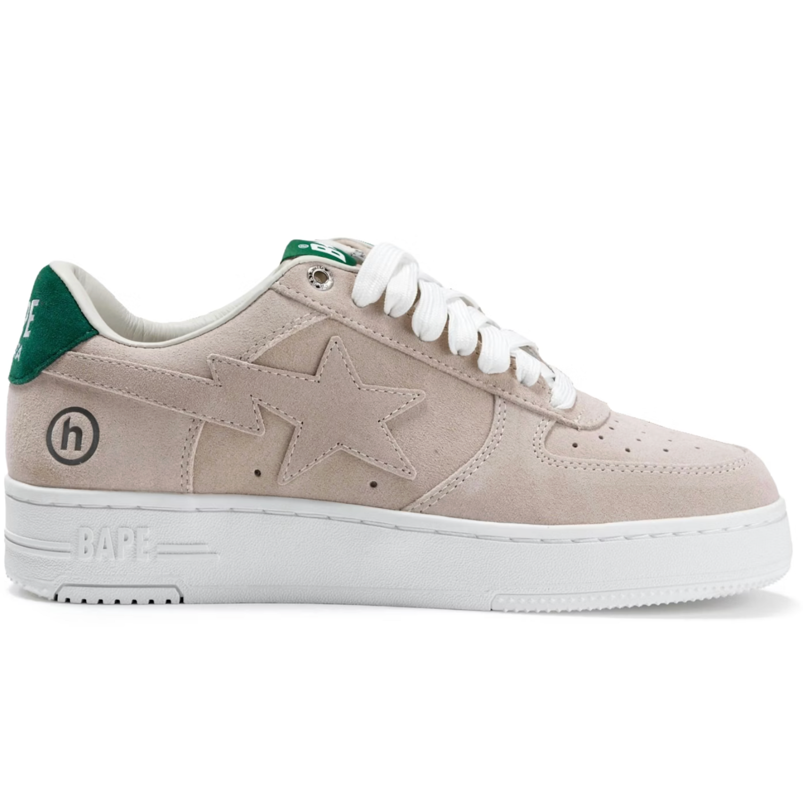 A A Bathing Ape Bape Sta Hidden NY Tan Suede Size 9.5, DS BRAND NEW