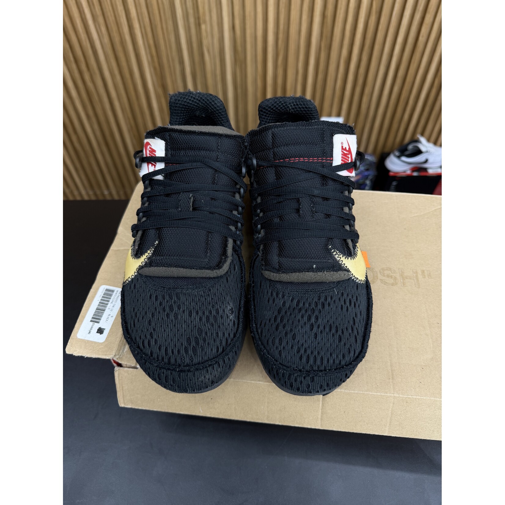 Nike Nike Air Presto Off-White Black (2018) Size 9, PREOWNED