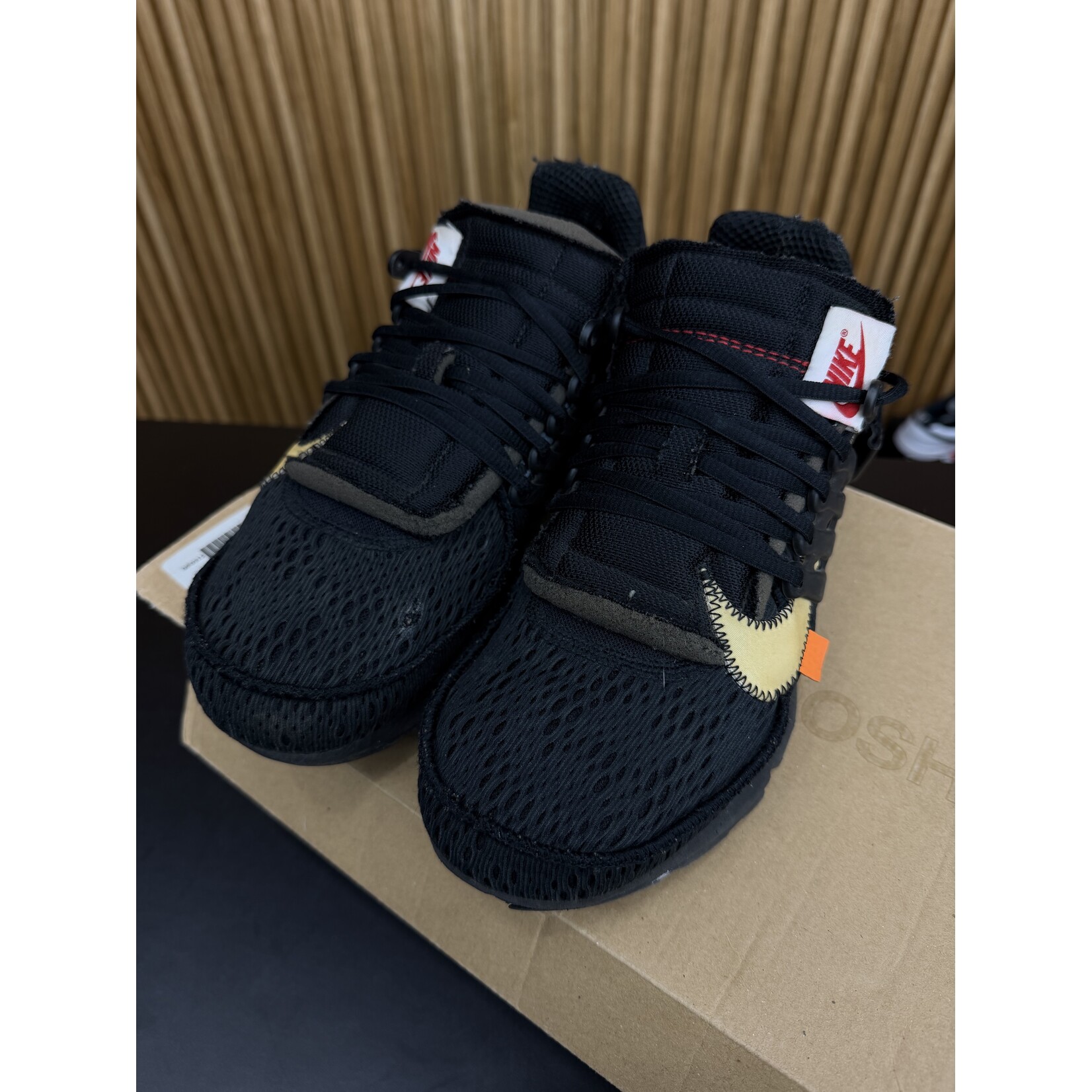 Nike Nike Air Presto Off-White Black (2018) Size 9, PREOWNED