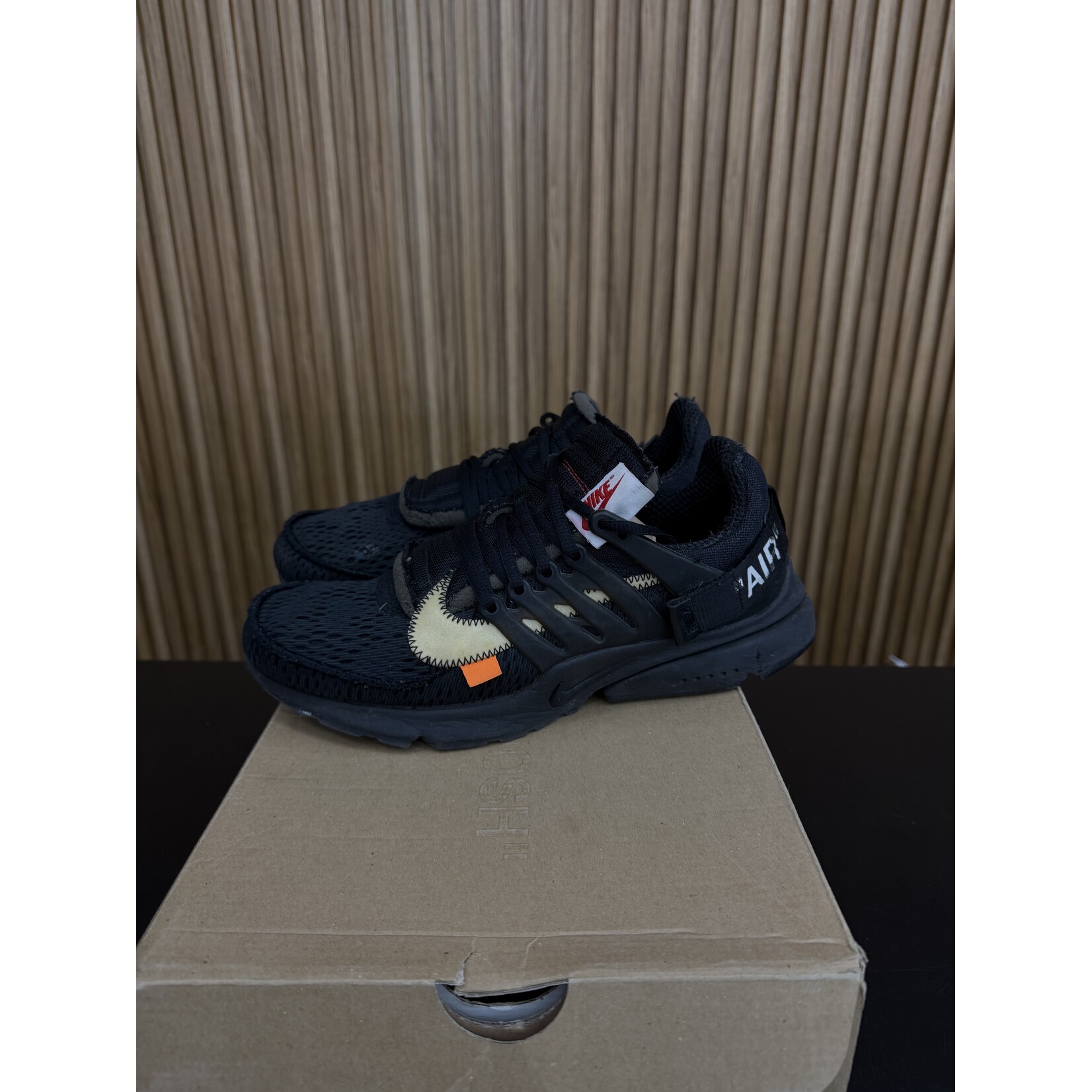 Nike Nike Air Presto Off-White Black (2018) Size 9, PREOWNED