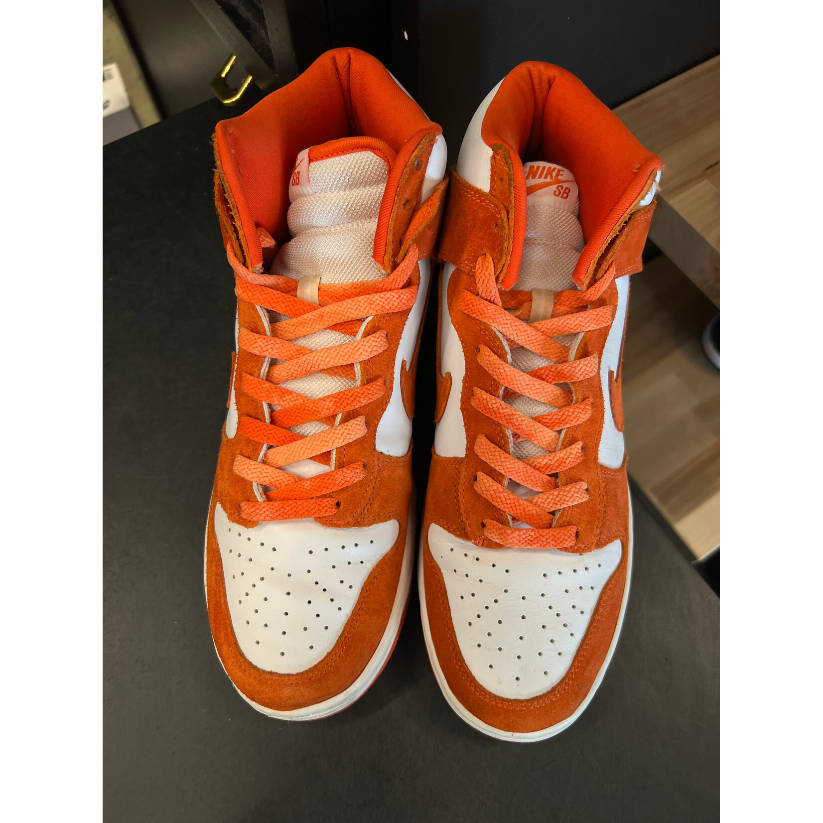 Nike Nike SB Dunk High Pro Syracuse  Size 10, PREOWNED