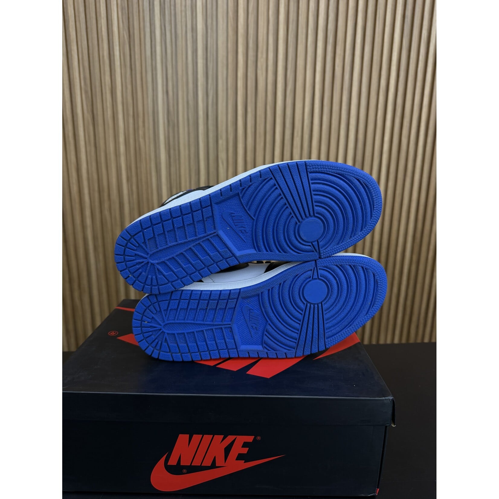 Jordan Jordan 1 Retro High Royal Toe Size 8.5, PREOWNED