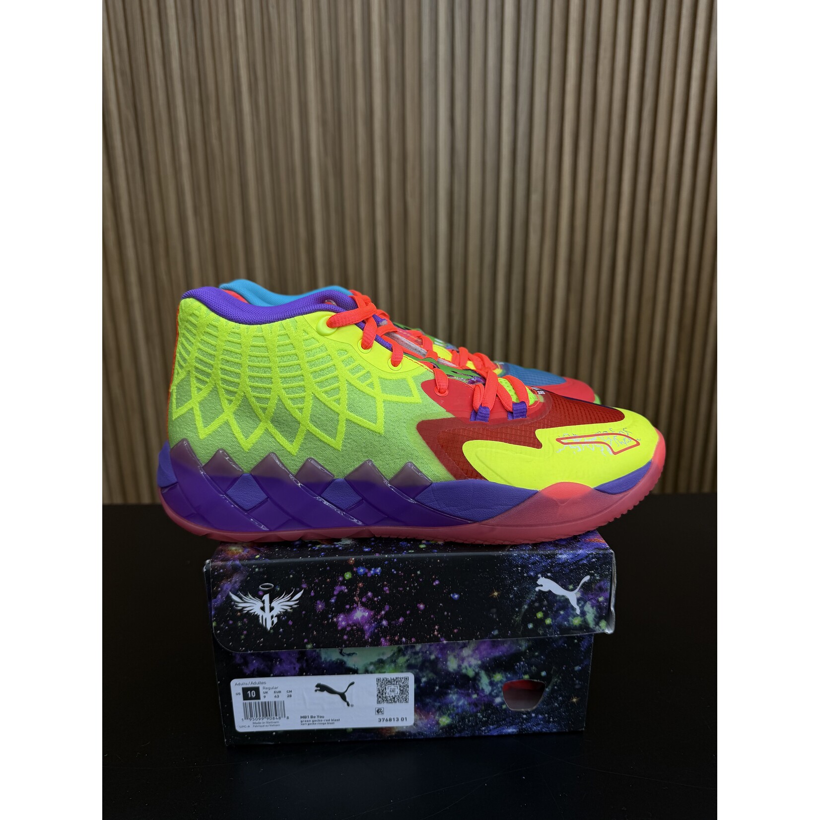 Puma Puma LaMelo Ball MB.01 Be You Size 10, PREOWNED