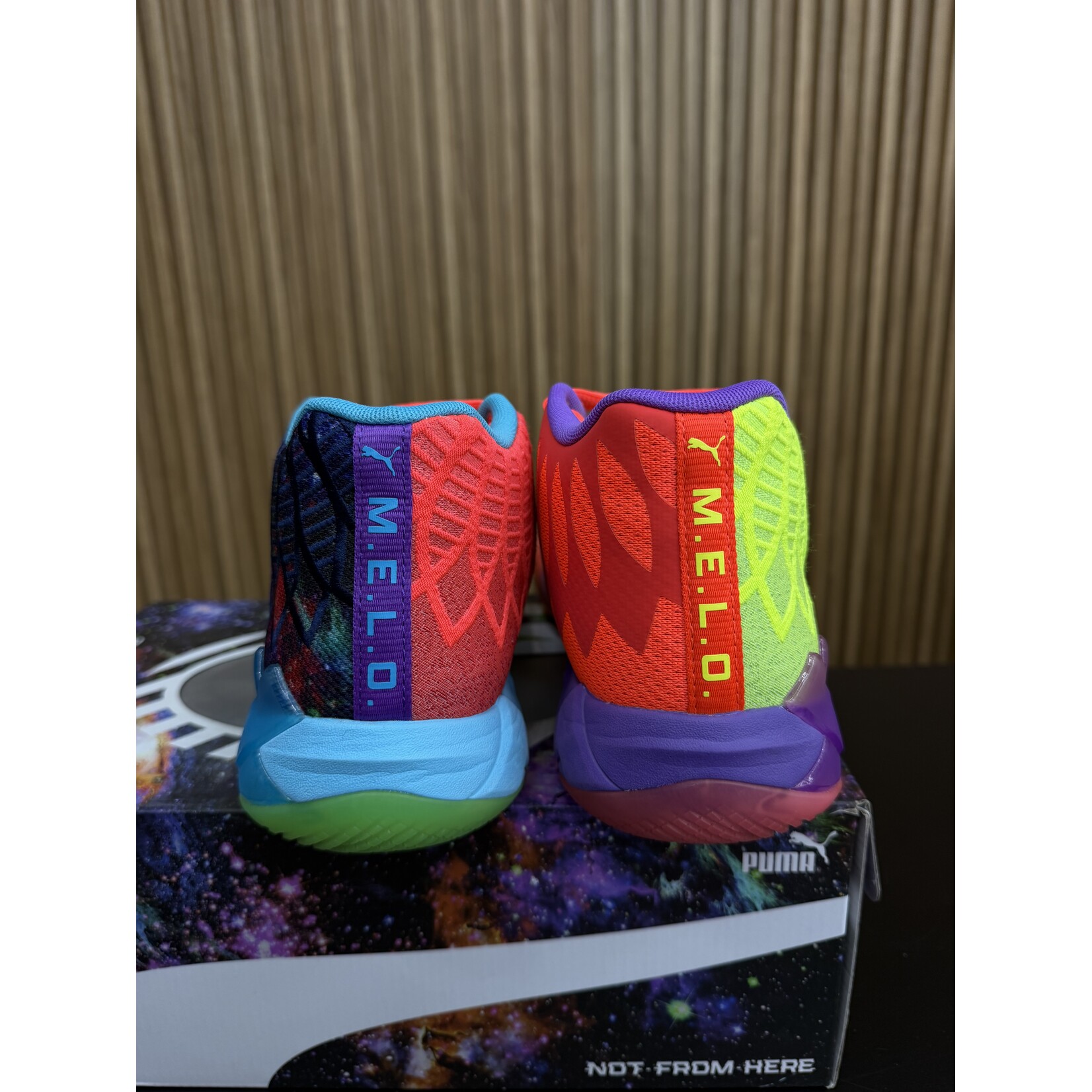 Puma Puma LaMelo Ball MB.01 Be You Size 10, PREOWNED
