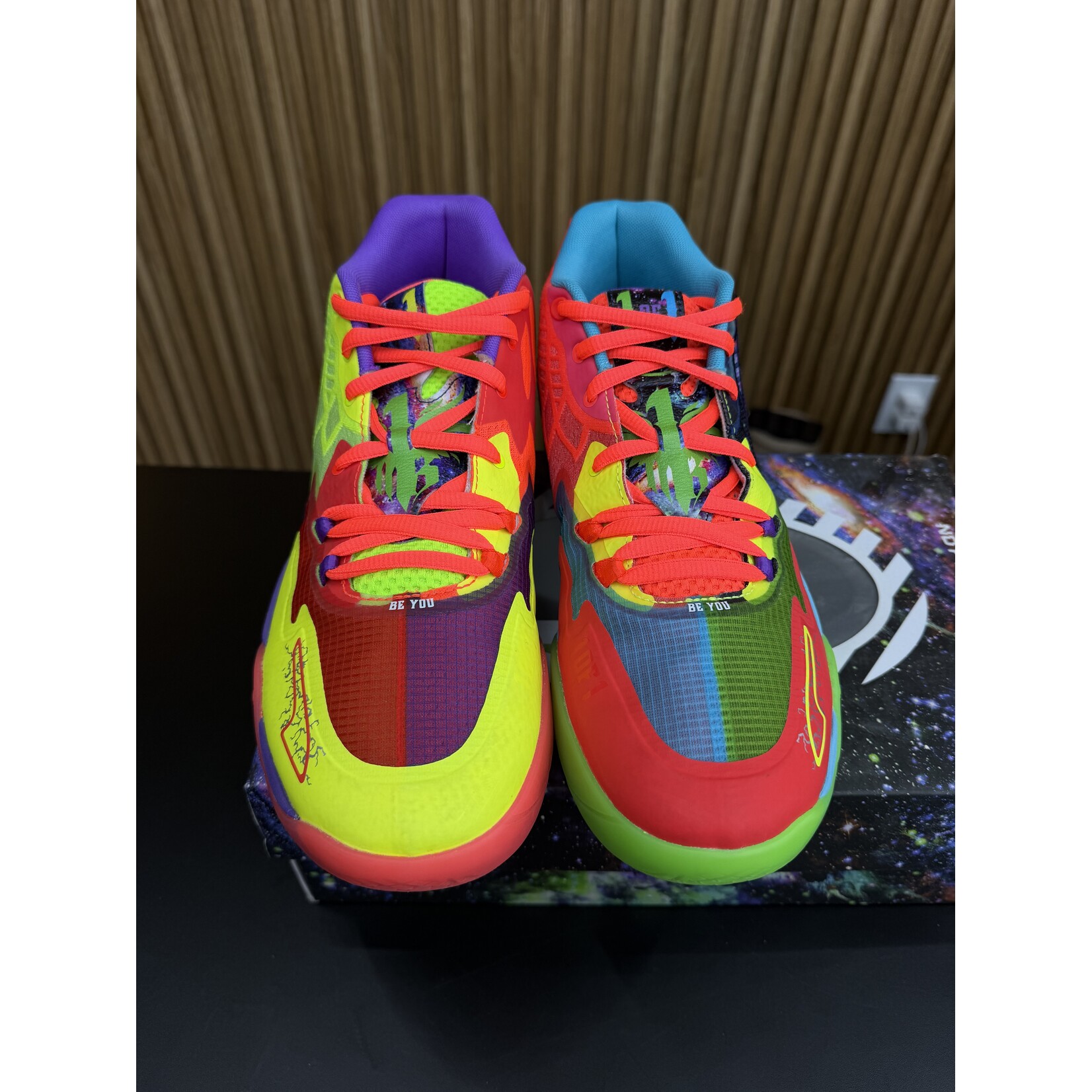 Puma Puma LaMelo Ball MB.01 Be You Size 10, PREOWNED
