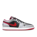 Jordan Jordan 1 Low Black Light Smoke Grey Gym Red Size 9, DS BRAND NEW NO BOX