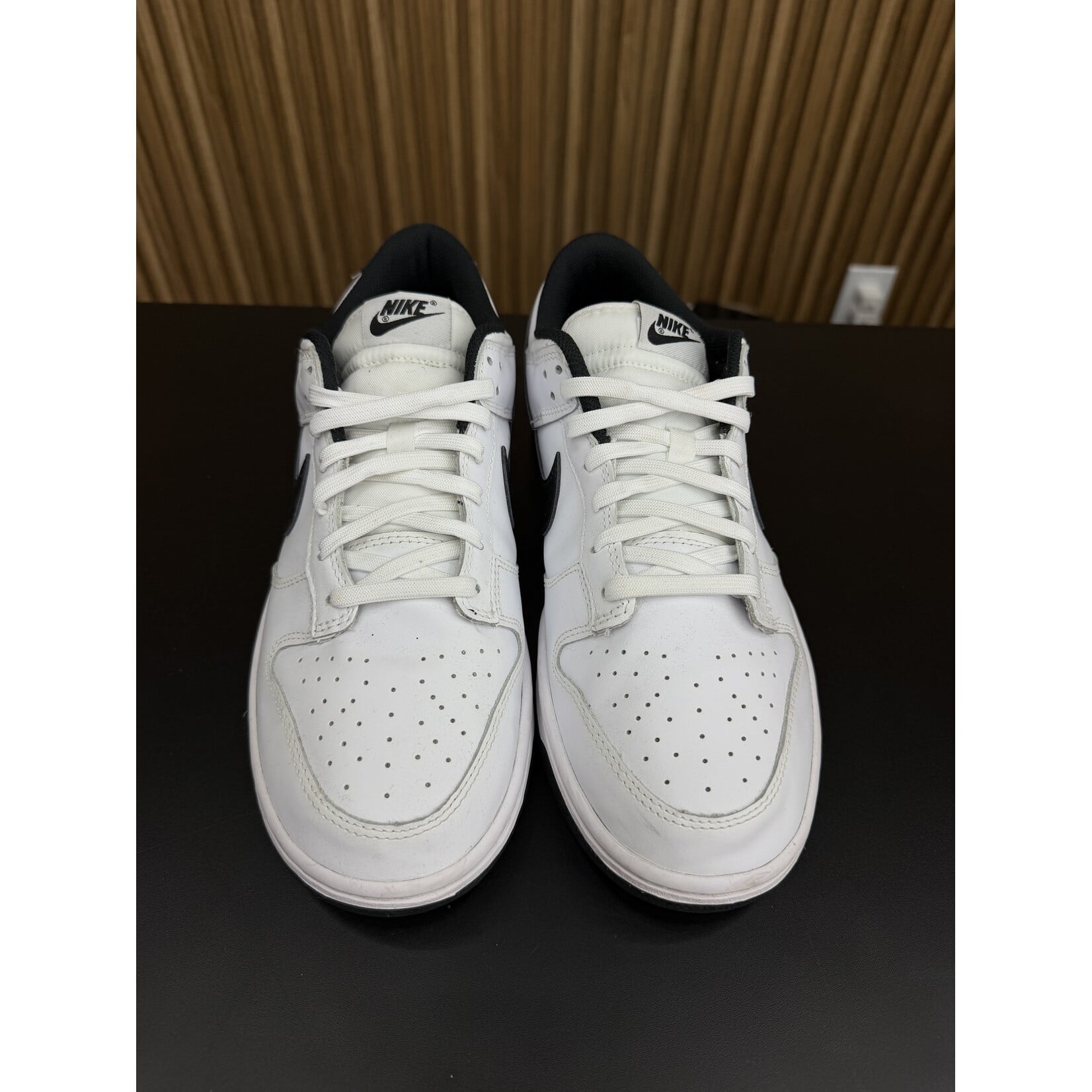 Nike Nike Dunk Low White Black (2022) (Women's) Size 11W, PREOWNED