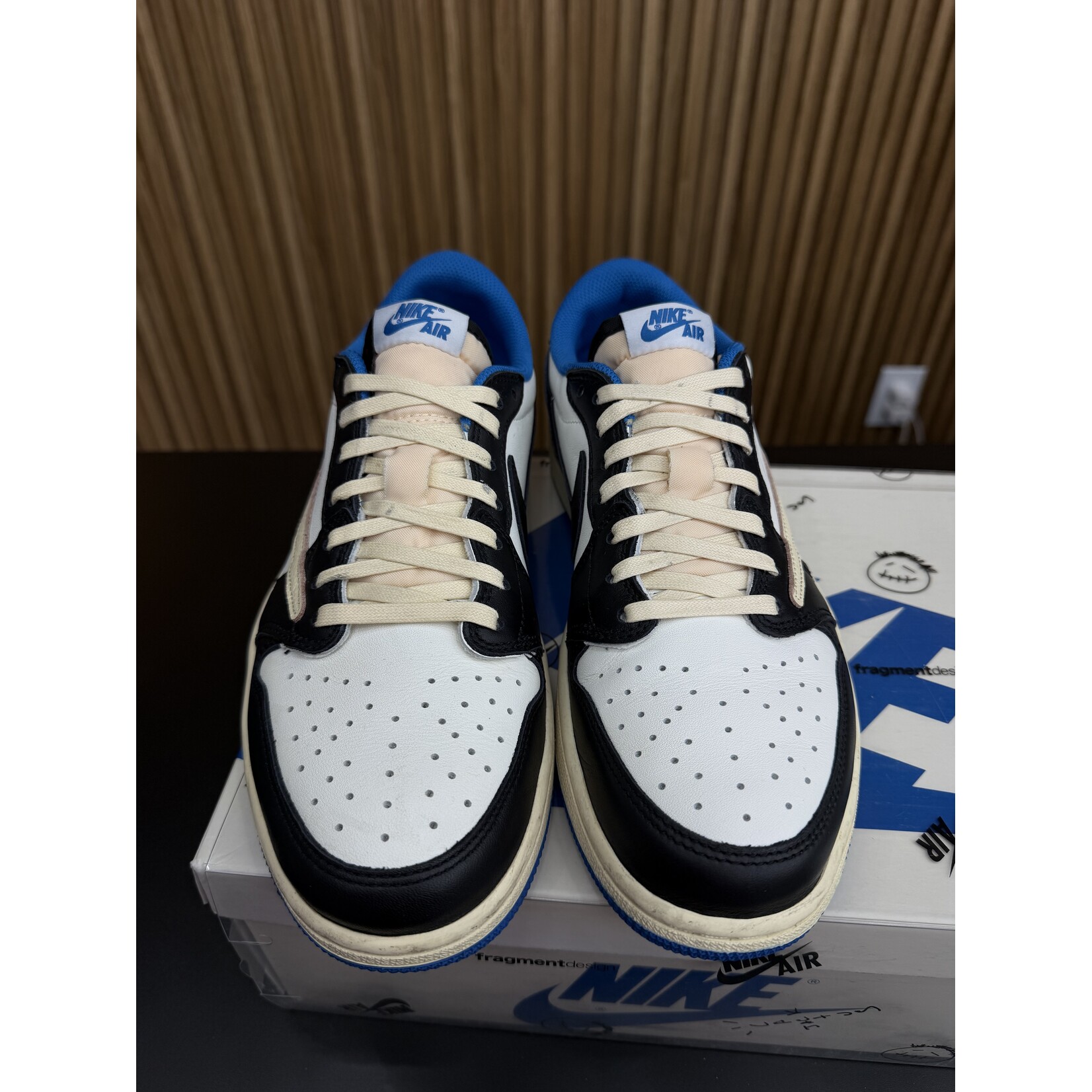 Jordan Jordan 1 Retro Low OG SP Fragment x Travis Scott Size 9, PREOWNED