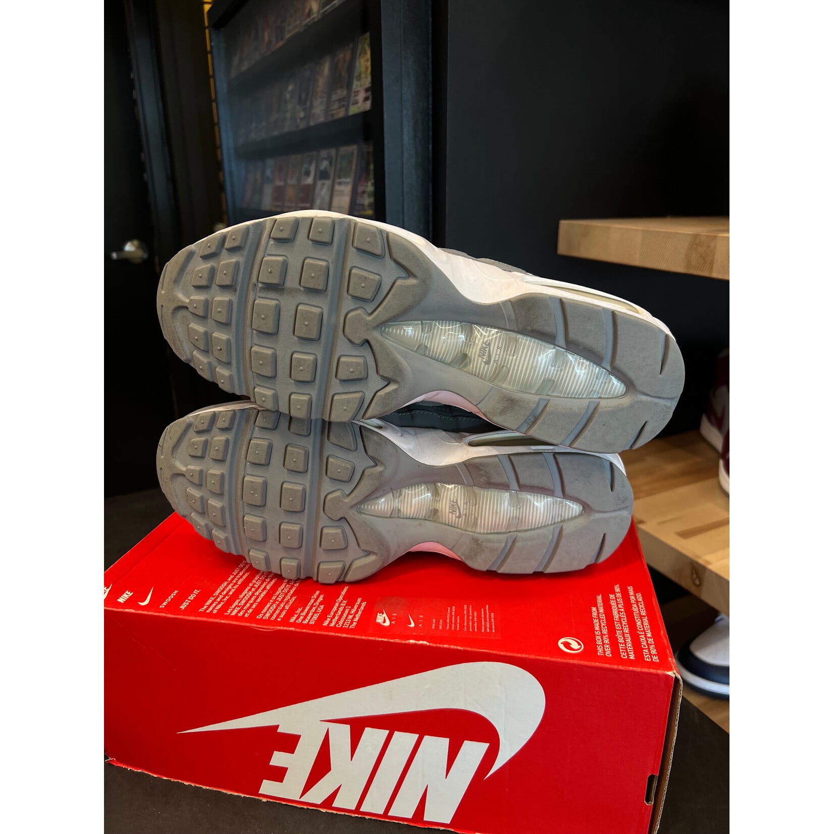 Nike Nike Air Max 95 Particle Grey Light Smoke Grey Size 10, PREOWNED