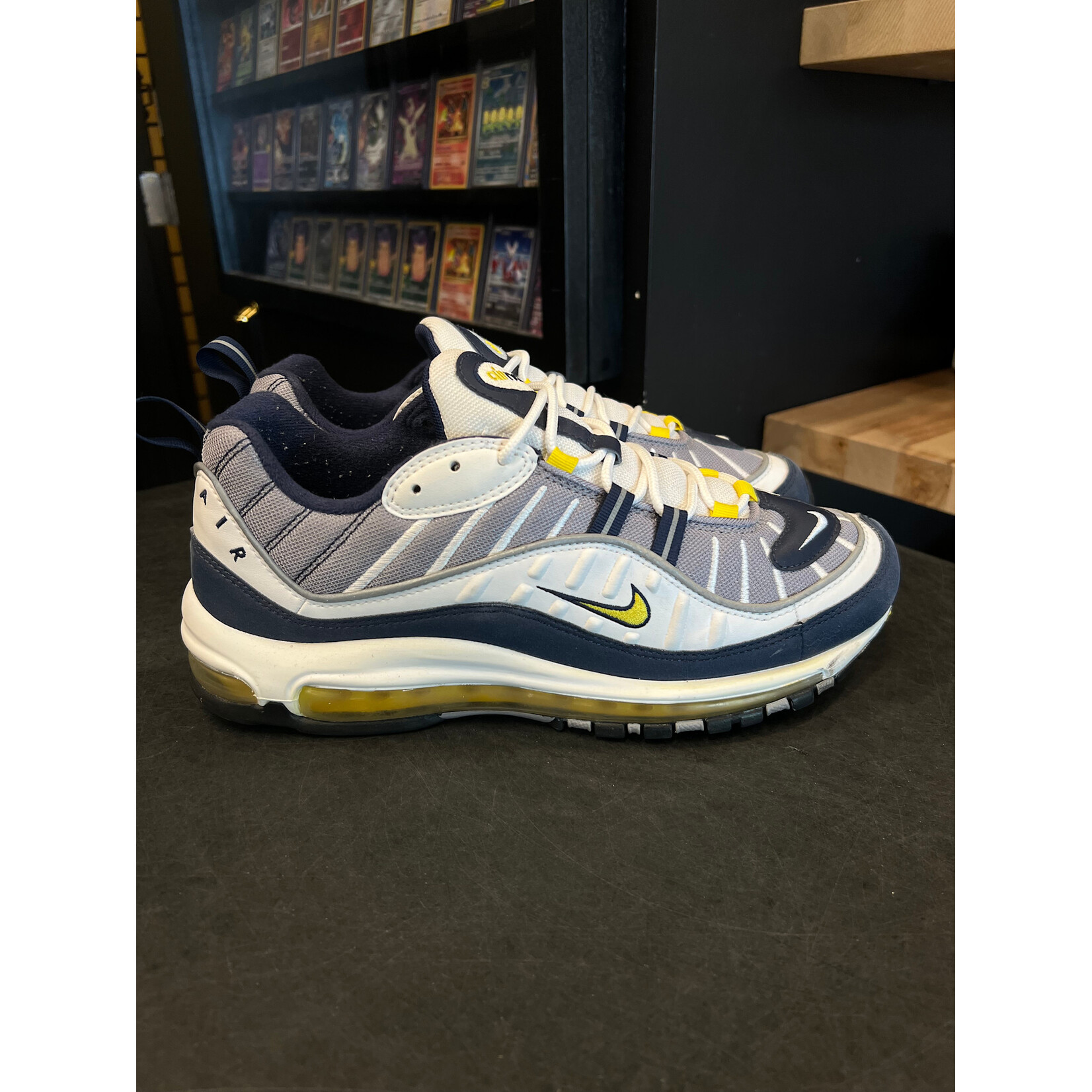 Nike Nike Air Max 98 Tour Yellow Grey Size 10.5, PREOWNED