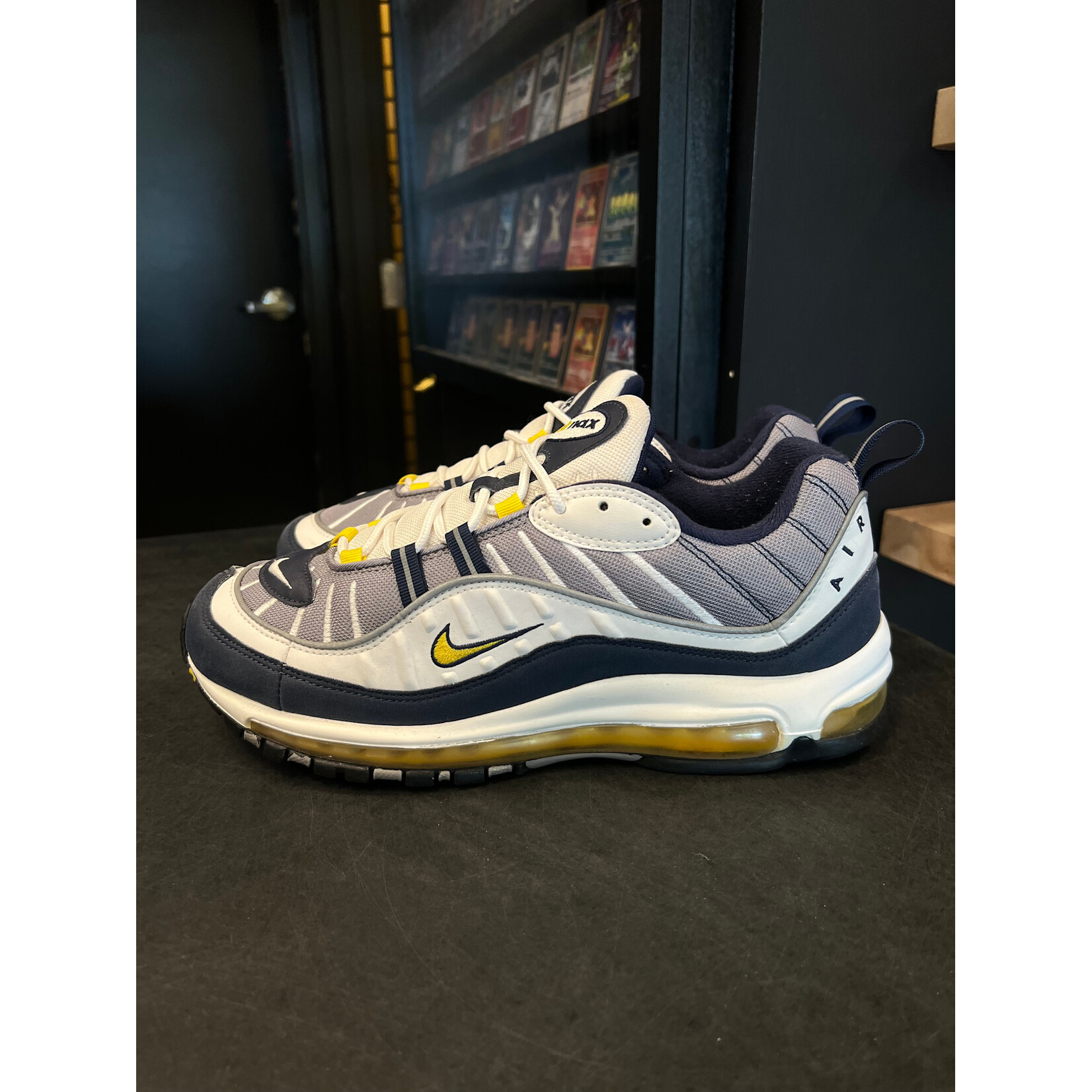 Nike Nike Air Max 98 Tour Yellow Grey Size 10.5, PREOWNED
