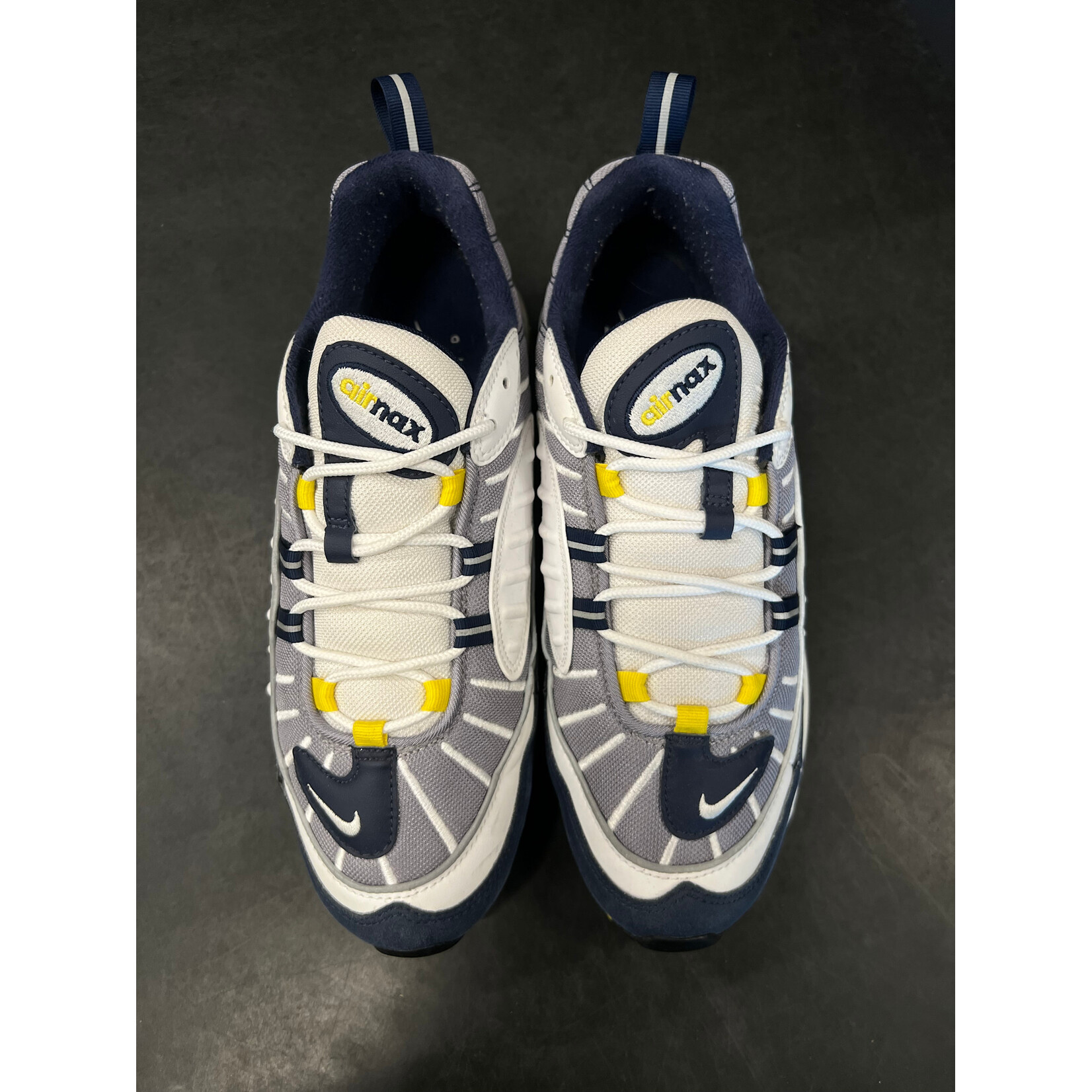 Nike Nike Air Max 98 Tour Yellow Grey Size 10.5, PREOWNED