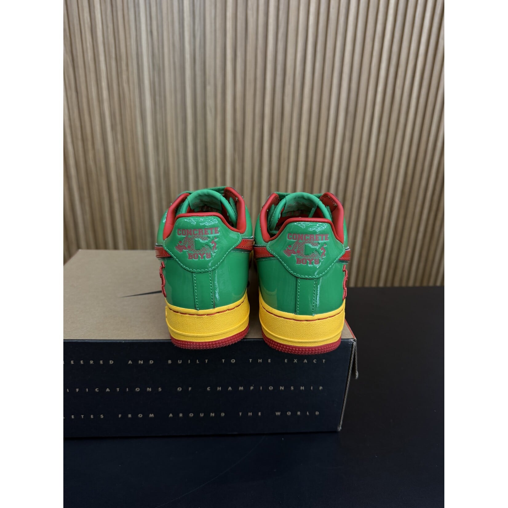 Nike Nike Air Force 1 Low Lil Yachty Concrete Boys Lucky Green Size 10.5, PREOWNED