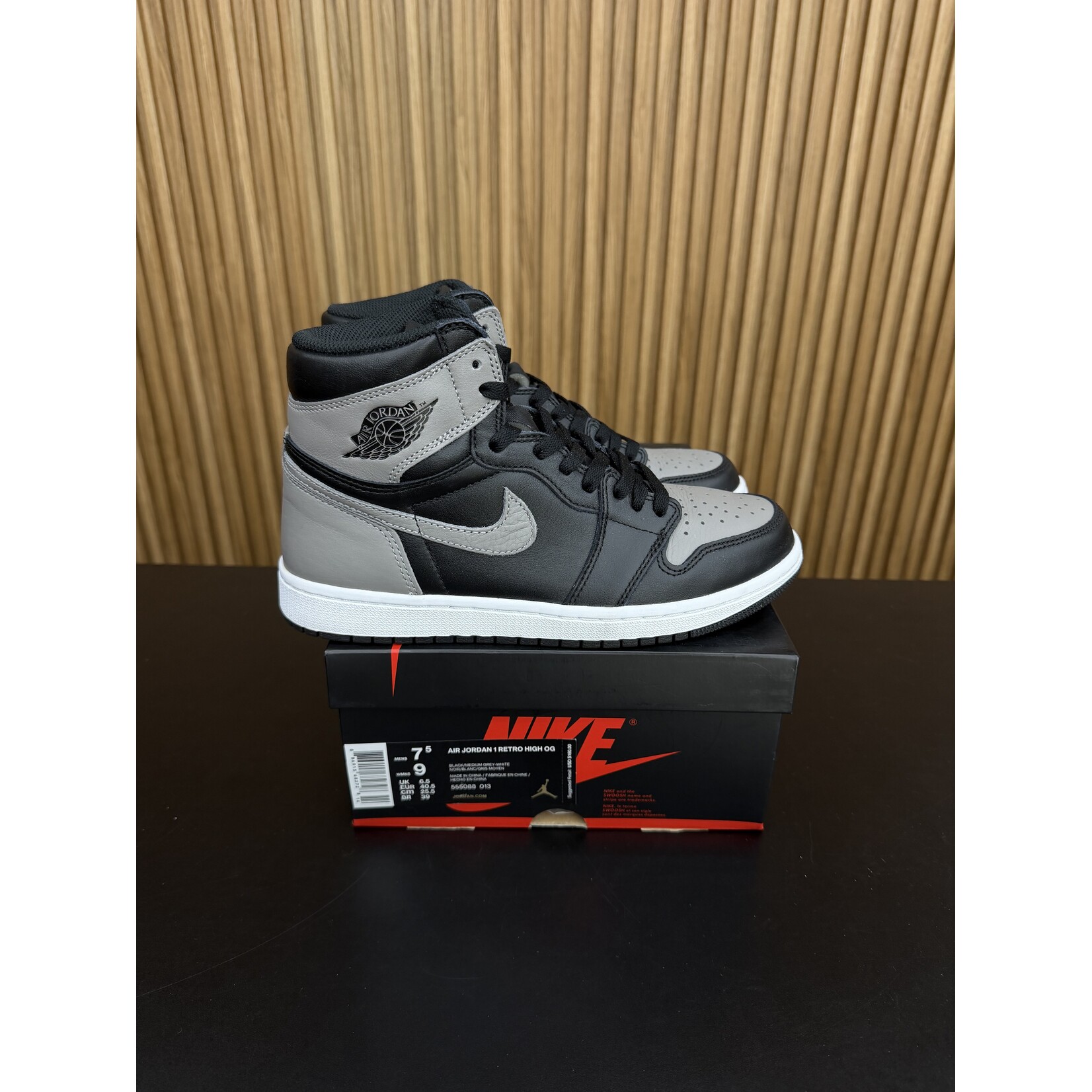 Jordan Jordan 1 Retro High Shadow (2018) Size 7.5, PREOWNED