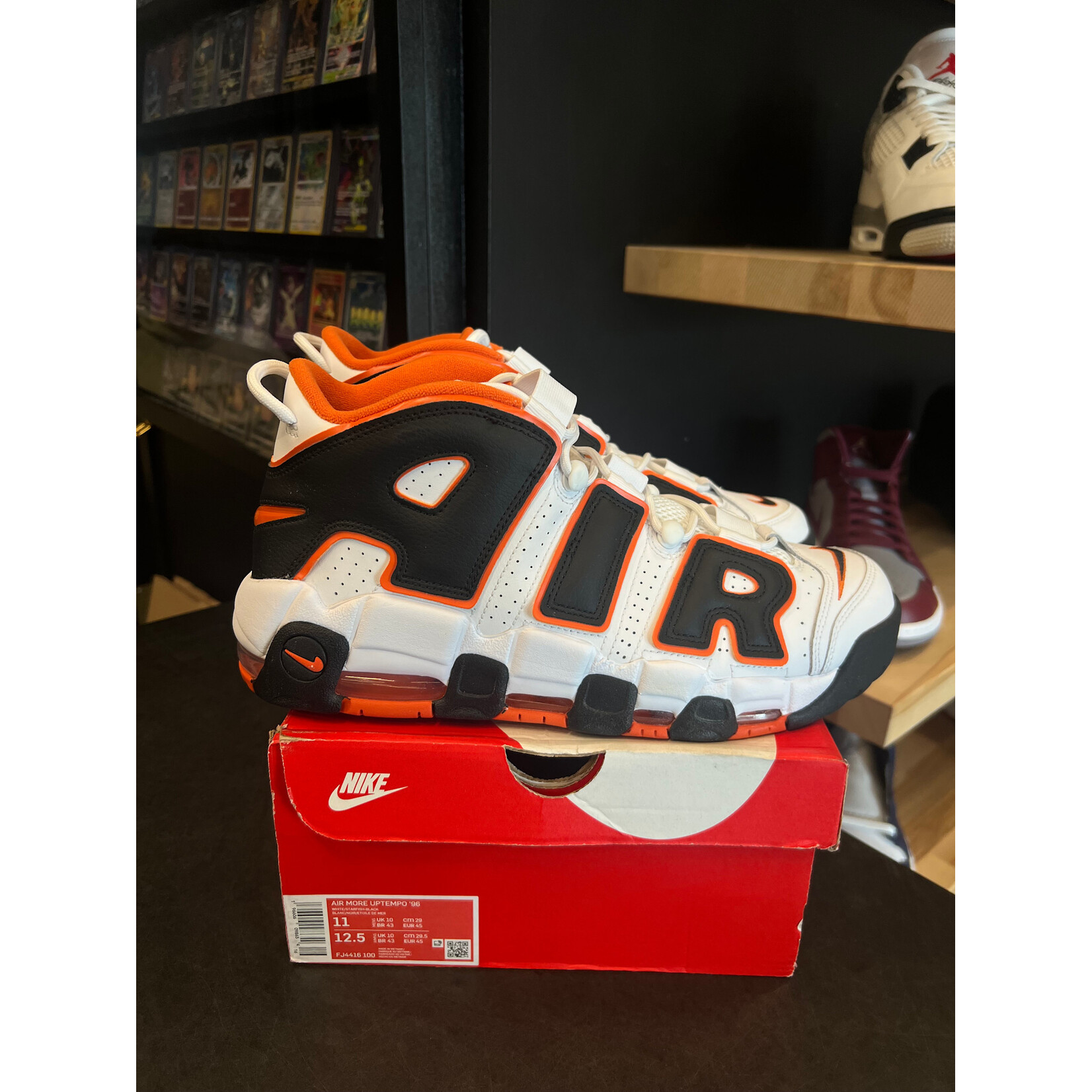 Nike Nike Air More Uptempo 96 White Starfish Size 11, PREOWNED