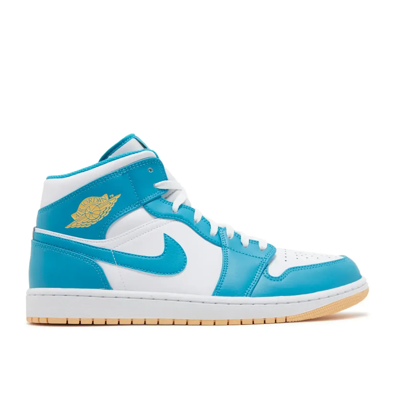Jordan Jordan 1 Mid Aquatone Size 11, DS BRAND NEW DAMAGE BOX