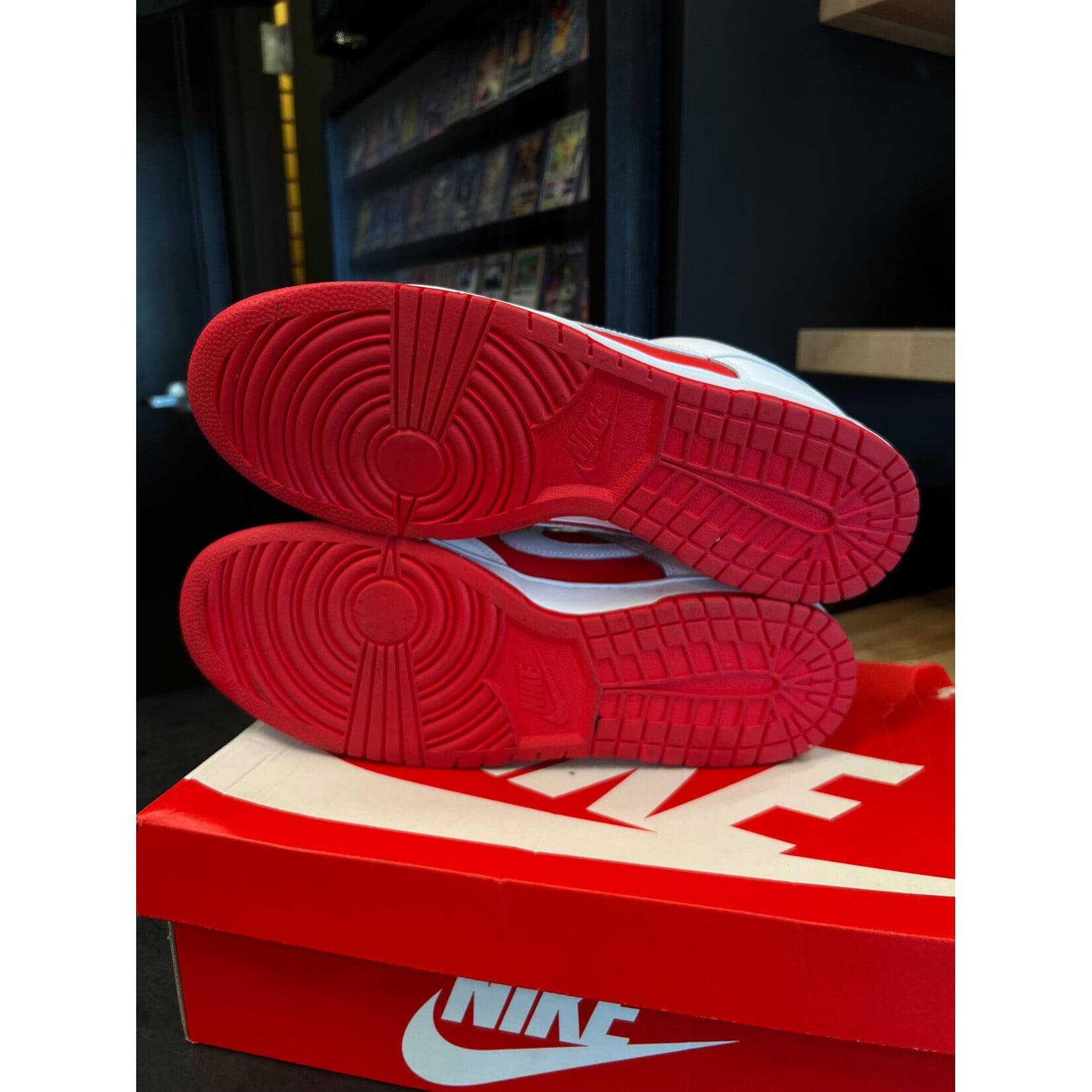 Nike Nike Dunk Low Championship Red Size 13, PREOWNED