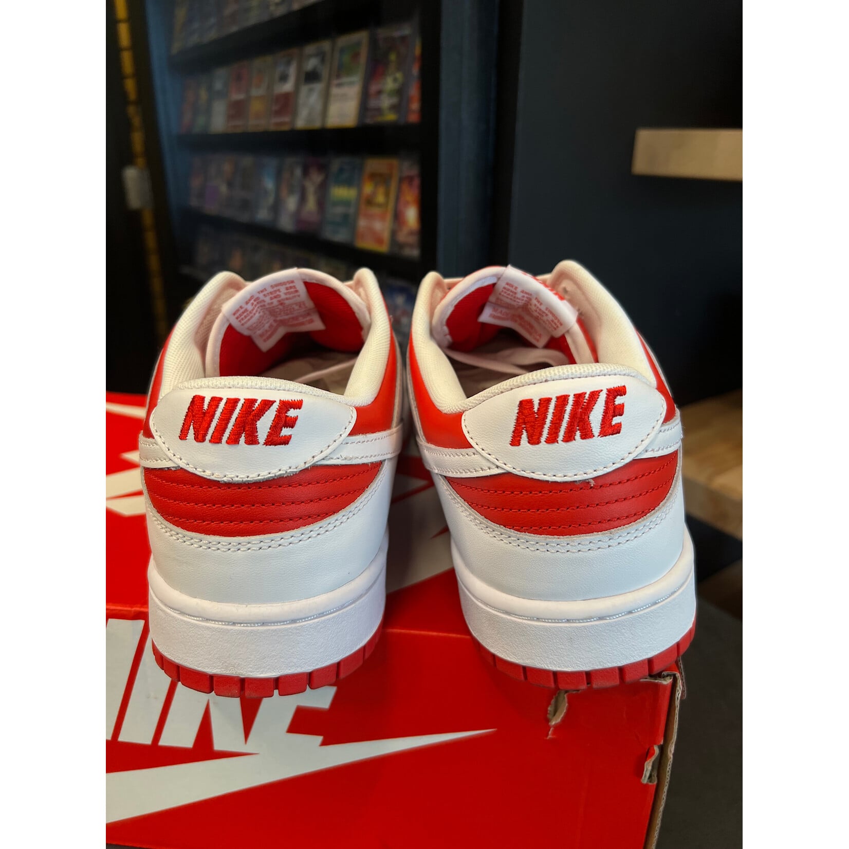 Nike Nike Dunk Low Championship Red Size 13, PREOWNED