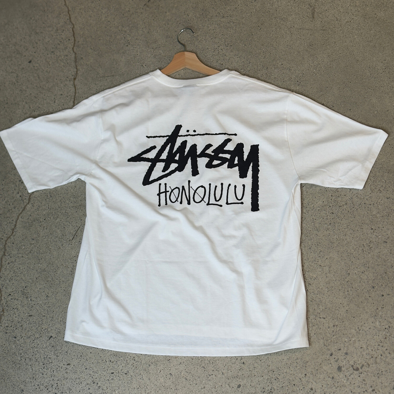 Stussy Stussy Chapter Tee Honolulu Tee White Size Large, DS BRAND NEW