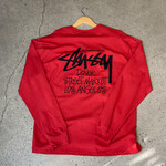 Stussy Stussy Chapter L/S Tee DSM Los Angeles Red Size XLarge, DS BRAND NEW