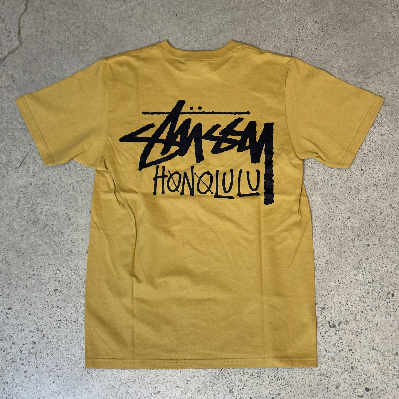 Stussy Stussy Chapter Tee Honolulu Khaki Size Small, DS BRAND NEW
