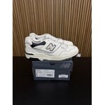 New New Balance 550 Cream Black Size 9, PREOWNED