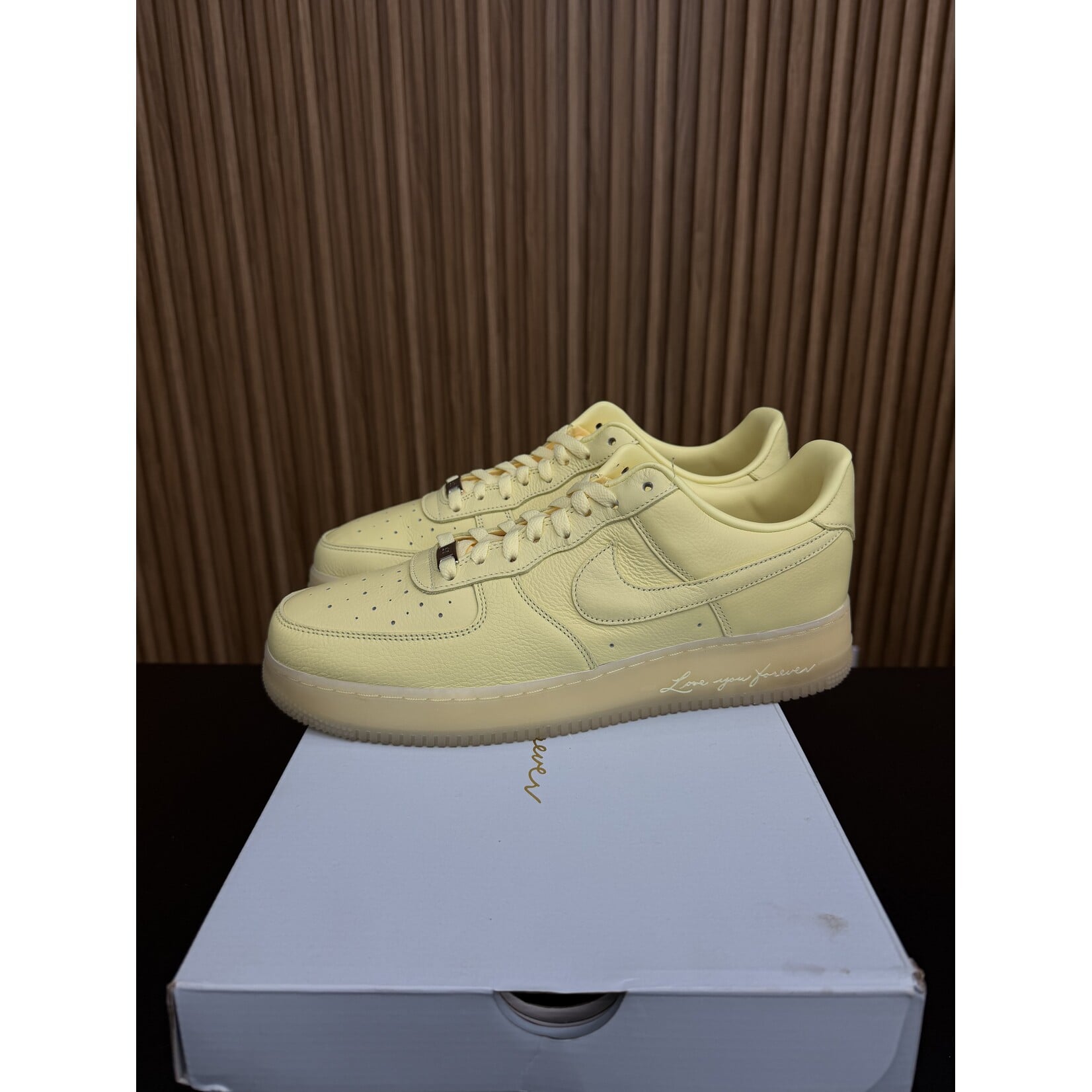 Nike Nike Air Force 1 Low Drake NOCTA Certified Lover Boy Citron Tint Size 12, PREOWNED