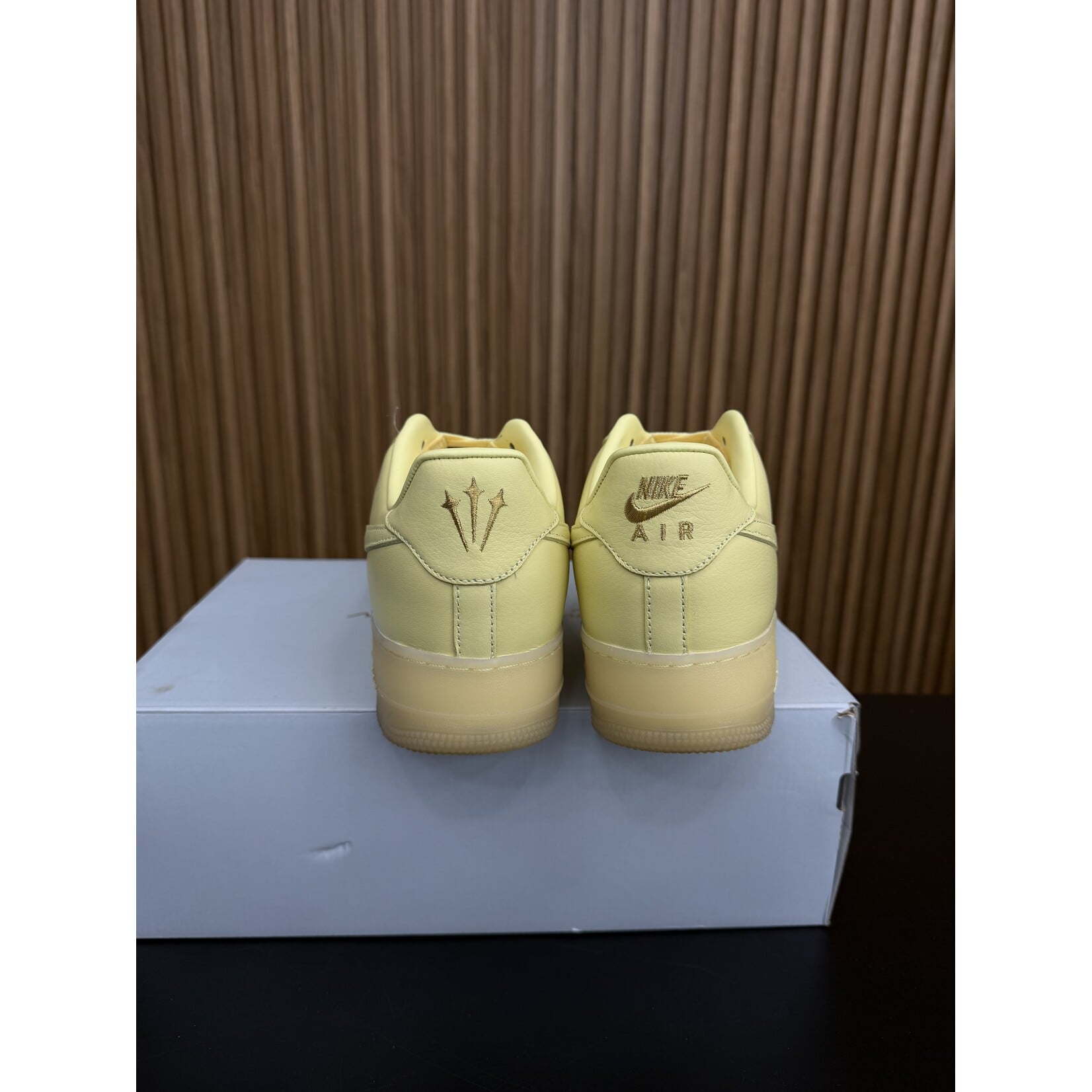 Nike Nike Air Force 1 Low Drake NOCTA Certified Lover Boy Citron Tint Size 12, PREOWNED